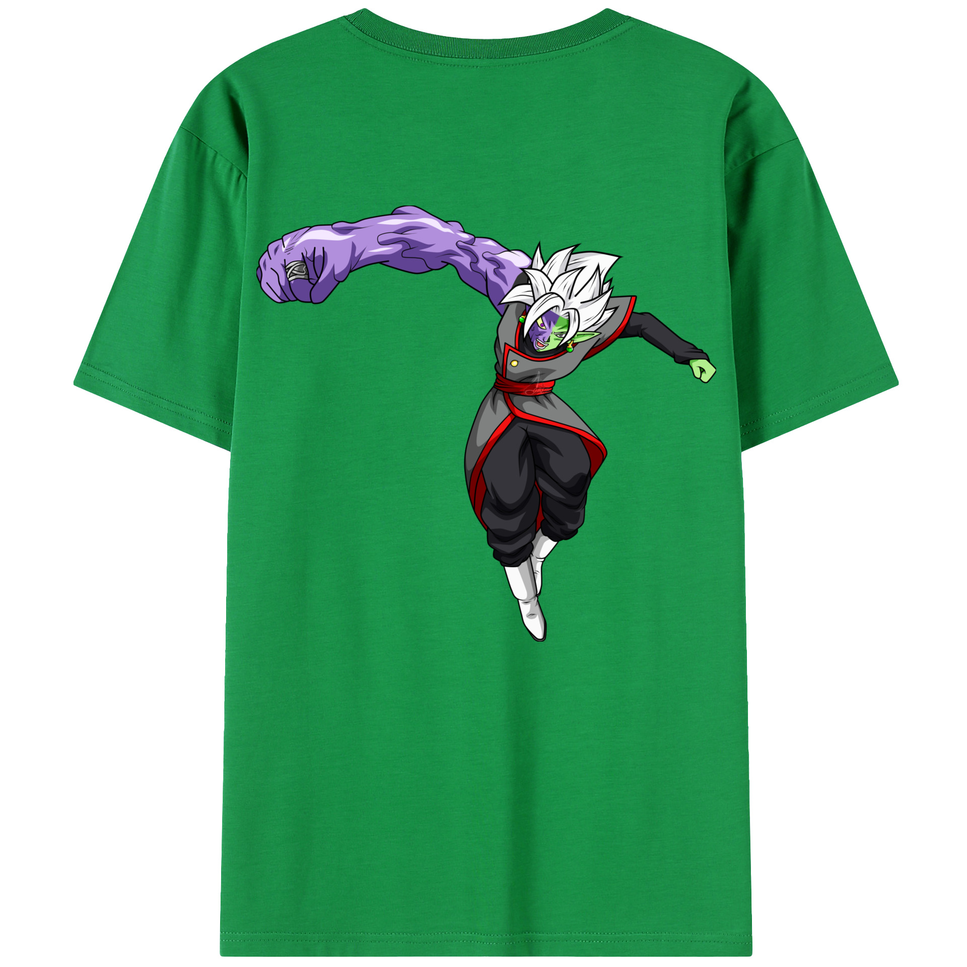（画像用） ドラゴンボール ベジット DRAGON BALL Vegetto 綿100％半袖Tシャツ（背面プリント）