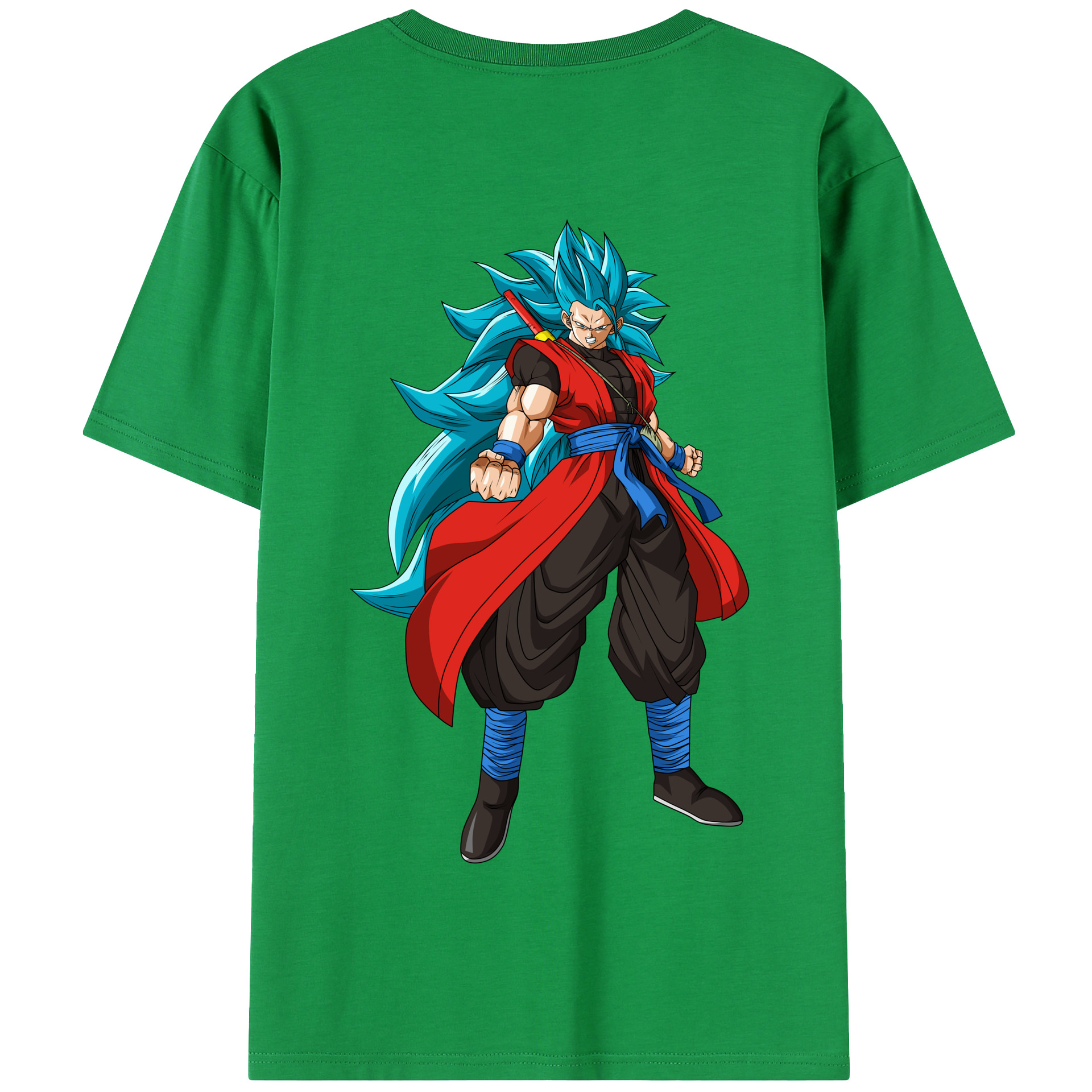 （画像用） ドラゴンボール ベジット DRAGON BALL Vegetto 綿100％半袖Tシャツ（背面プリント）