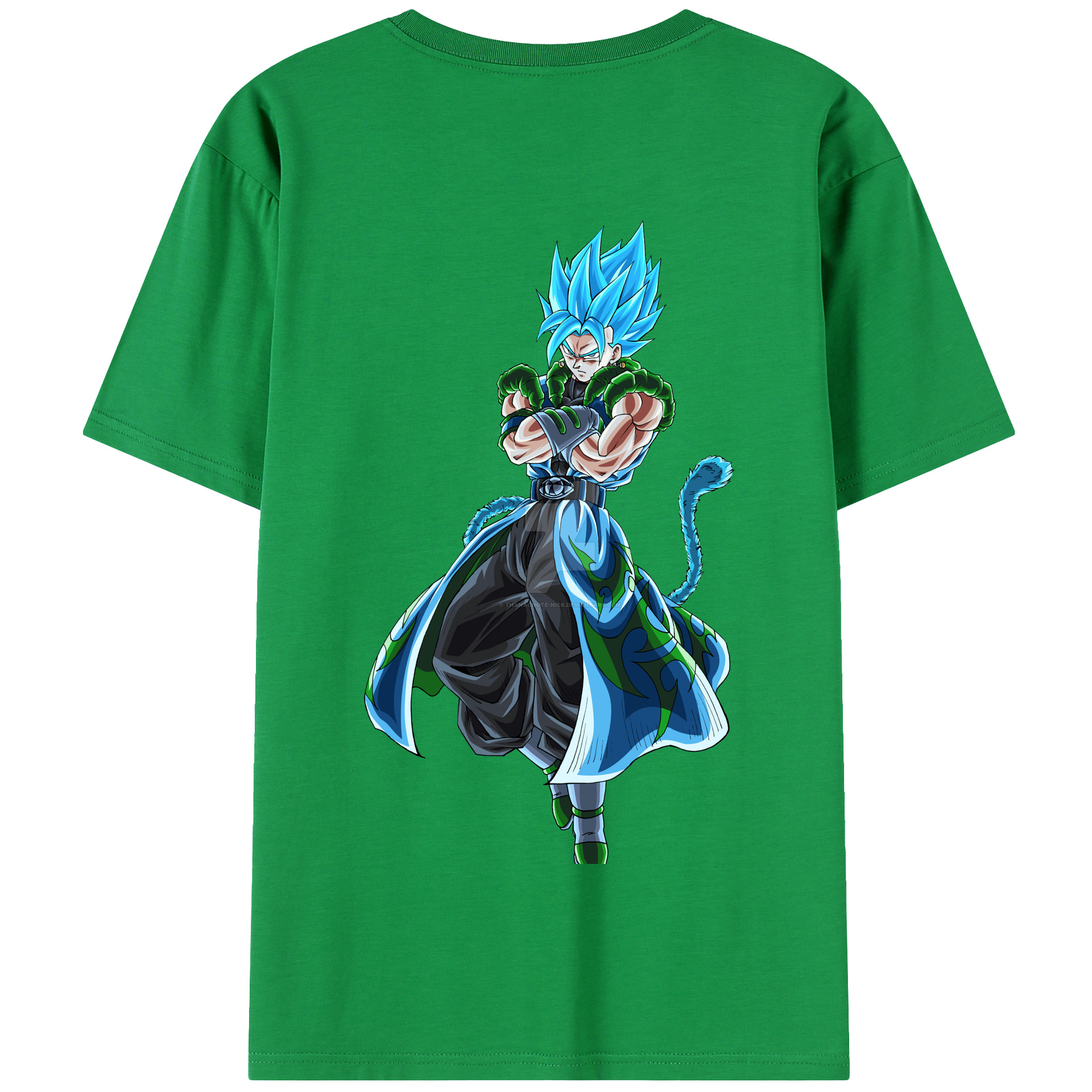 （画像用） ドラゴンボール ベジット DRAGON BALL Vegetto 綿100％半袖Tシャツ（背面プリント）