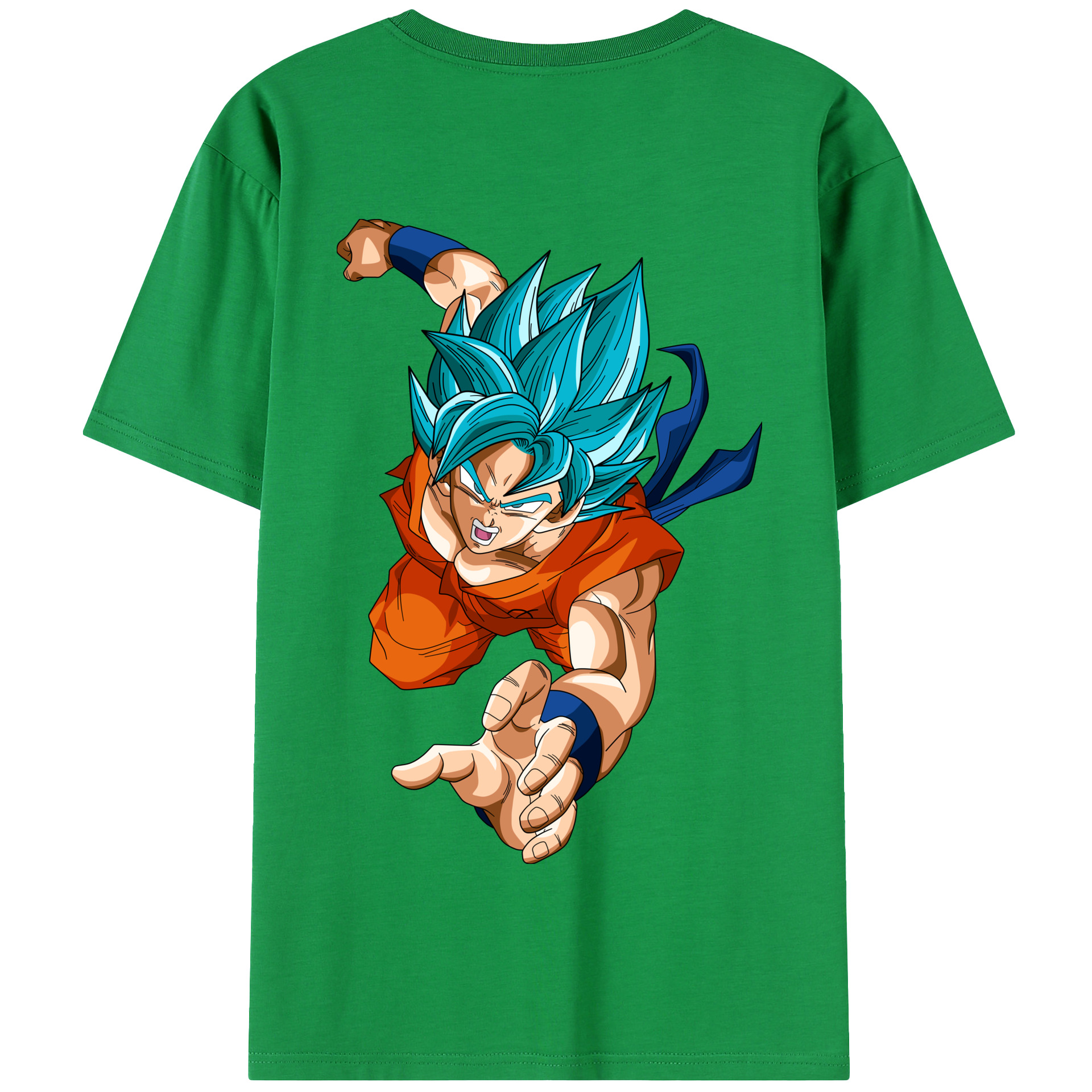 （画像用） ドラゴンボール ベジット DRAGON BALL Vegetto 綿100％半袖Tシャツ（背面プリント）