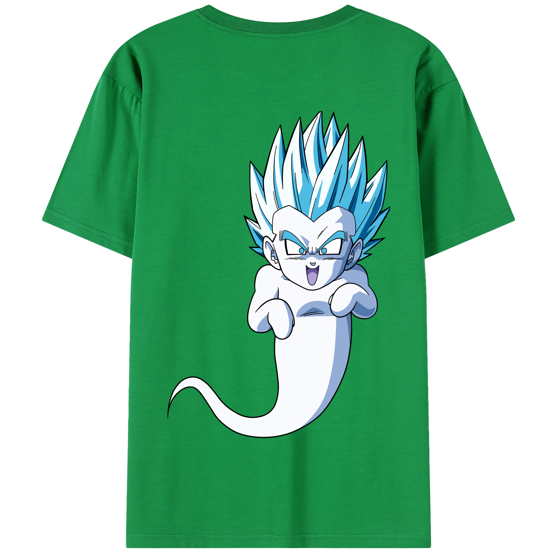 （画像用） ドラゴンボール ベジット DRAGON BALL Vegetto 綿100％半袖Tシャツ（背面プリント）