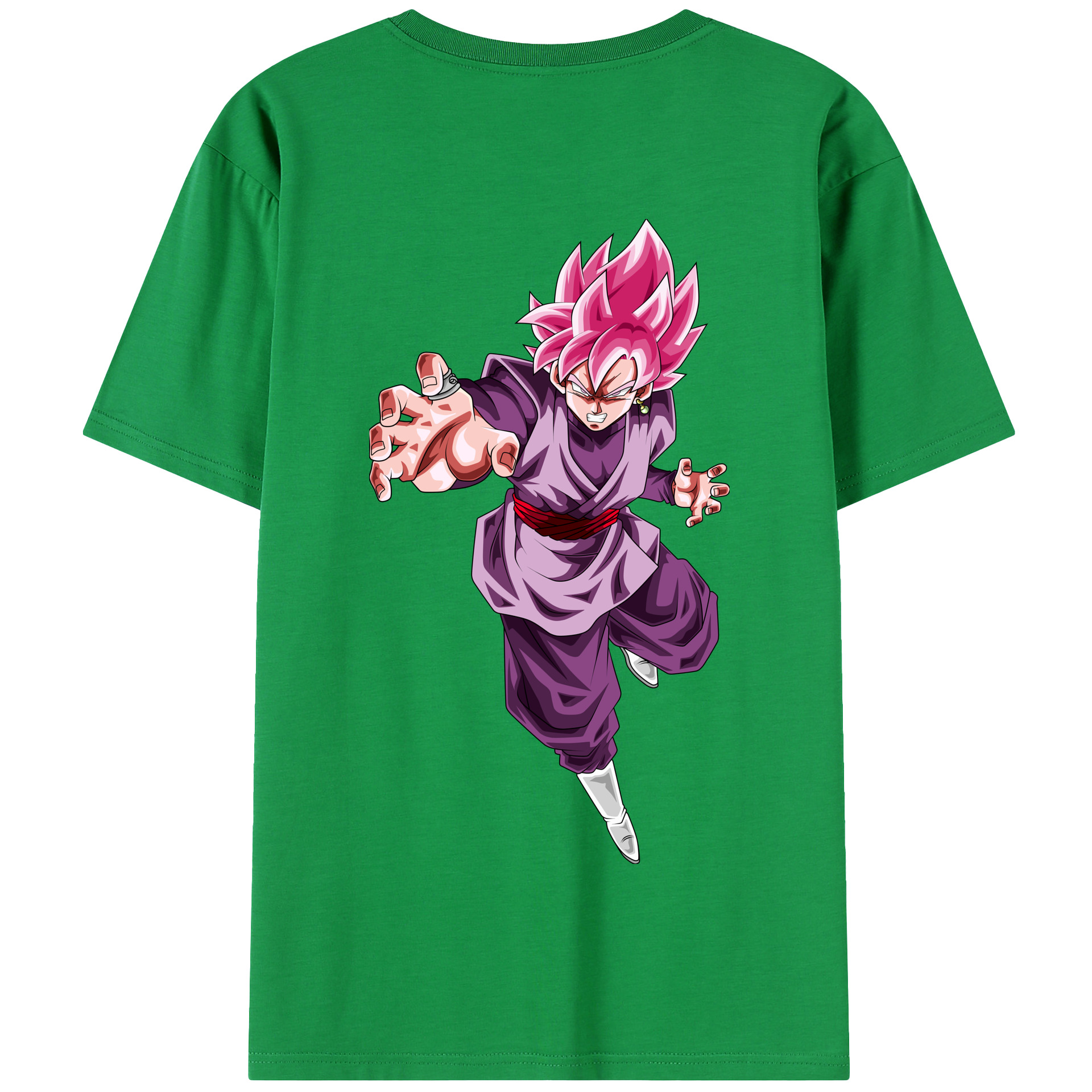 （画像用） ドラゴンボール ベジット DRAGON BALL Vegetto 綿100％半袖Tシャツ（背面プリント）