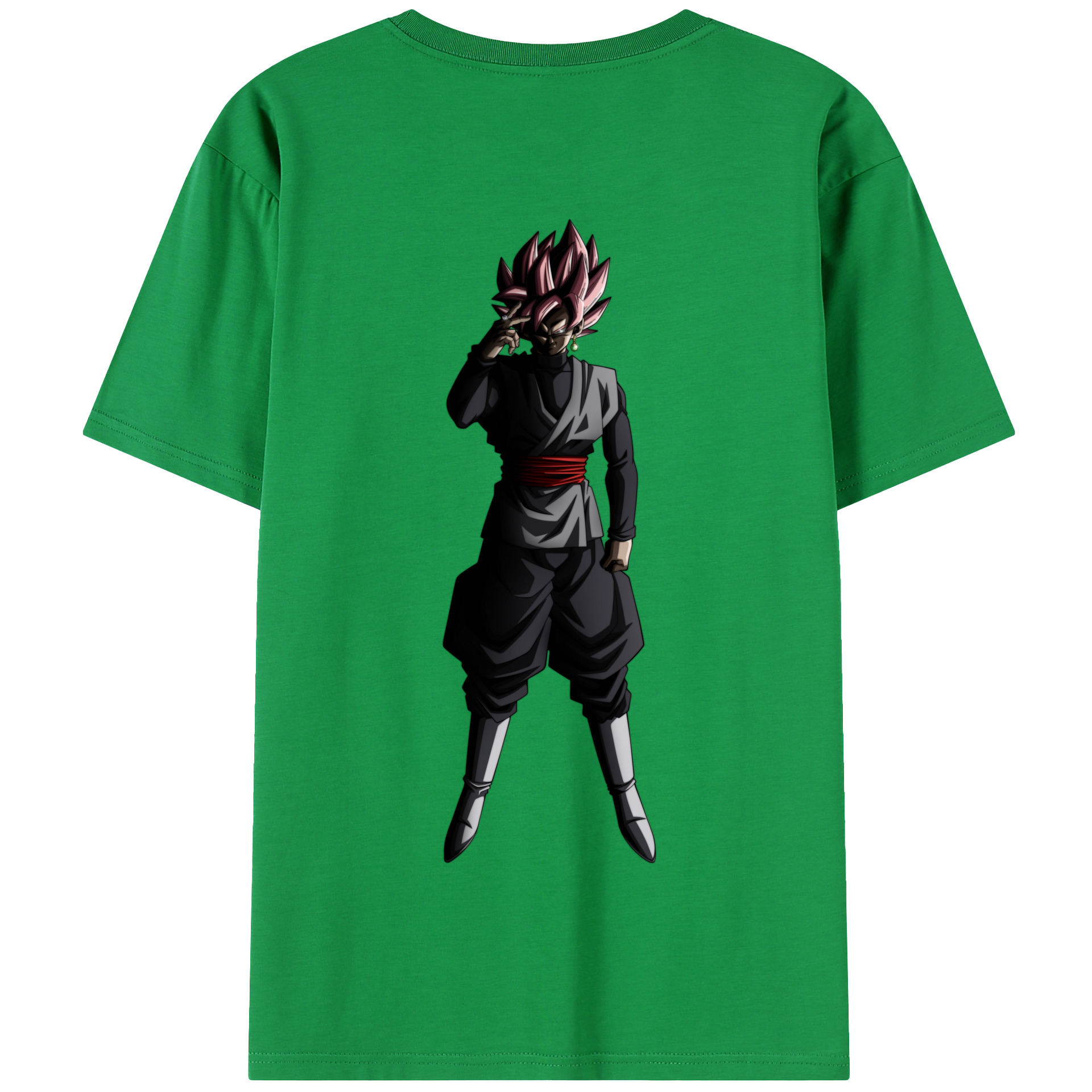 （画像用） ドラゴンボール ベジット DRAGON BALL Vegetto 綿100％半袖Tシャツ（背面プリント）