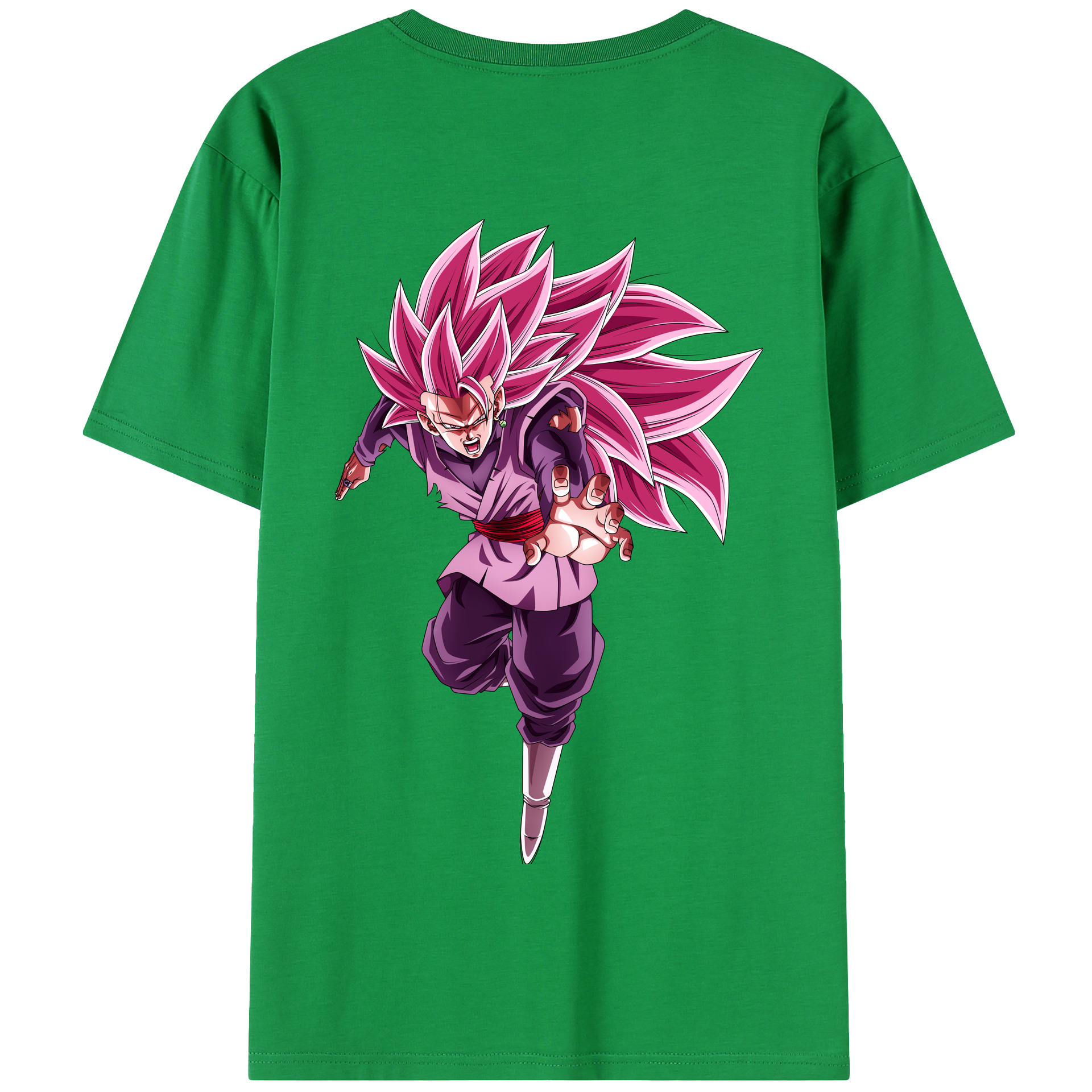 （画像用） ドラゴンボール ベジット DRAGON BALL Vegetto 綿100％半袖Tシャツ（背面プリント）
