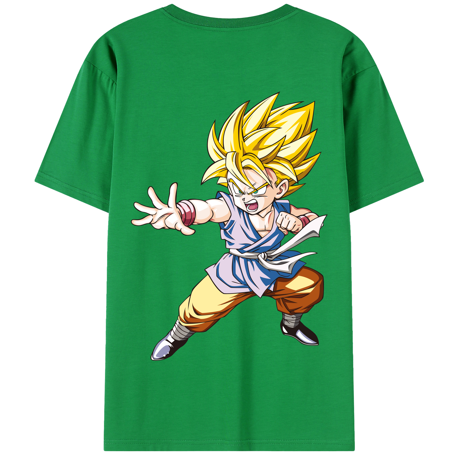 （画像用） ドラゴンボール ベジット DRAGON BALL Vegetto 綿100％半袖Tシャツ（背面プリント）