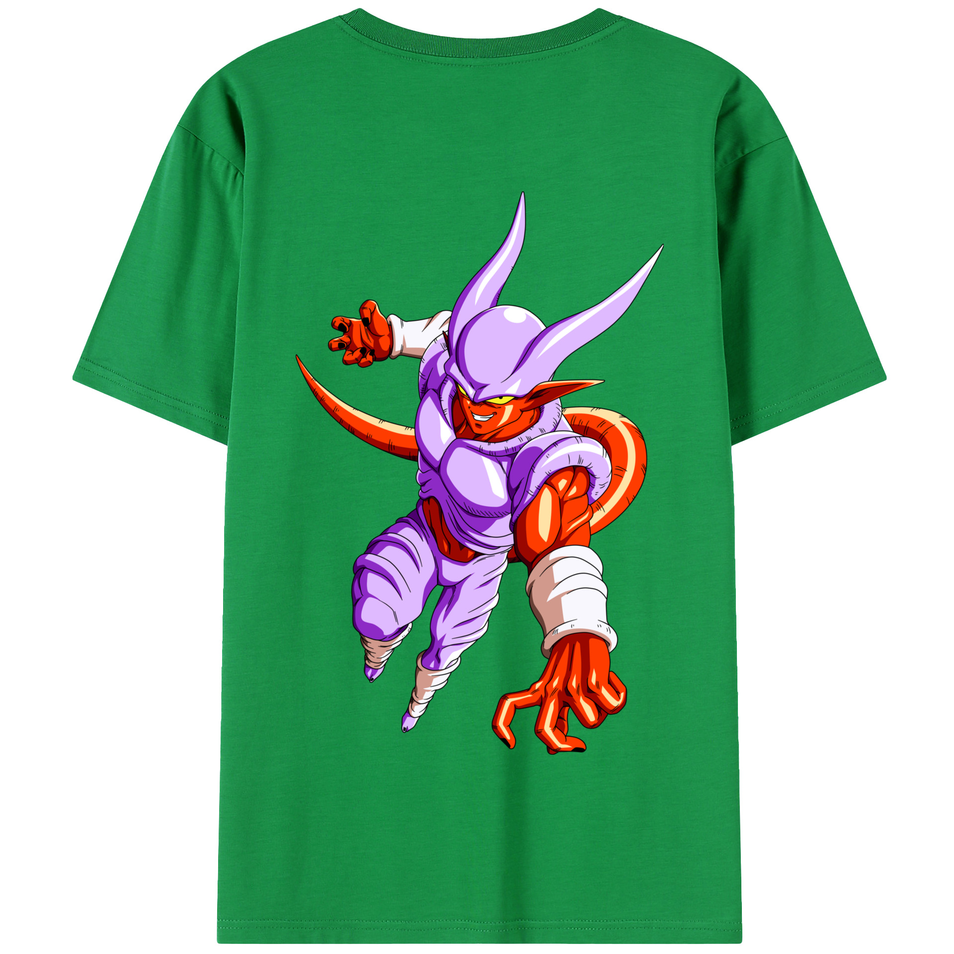 （画像用） ドラゴンボール ジャネンバ DRAGON BALL Janemba 綿100％半袖Tシャツ（背面プリント）