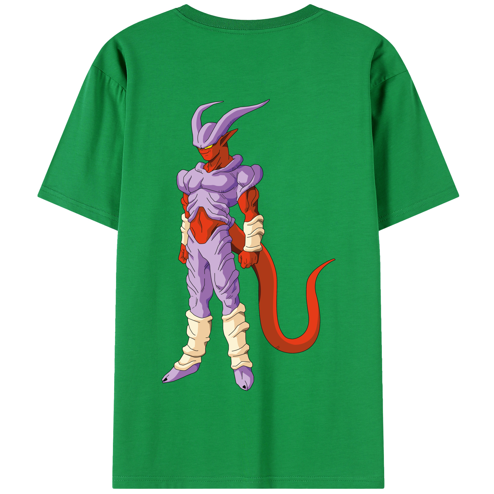 （画像用） ドラゴンボール ジャネンバ DRAGON BALL Janemba 綿100％半袖Tシャツ（背面プリント）