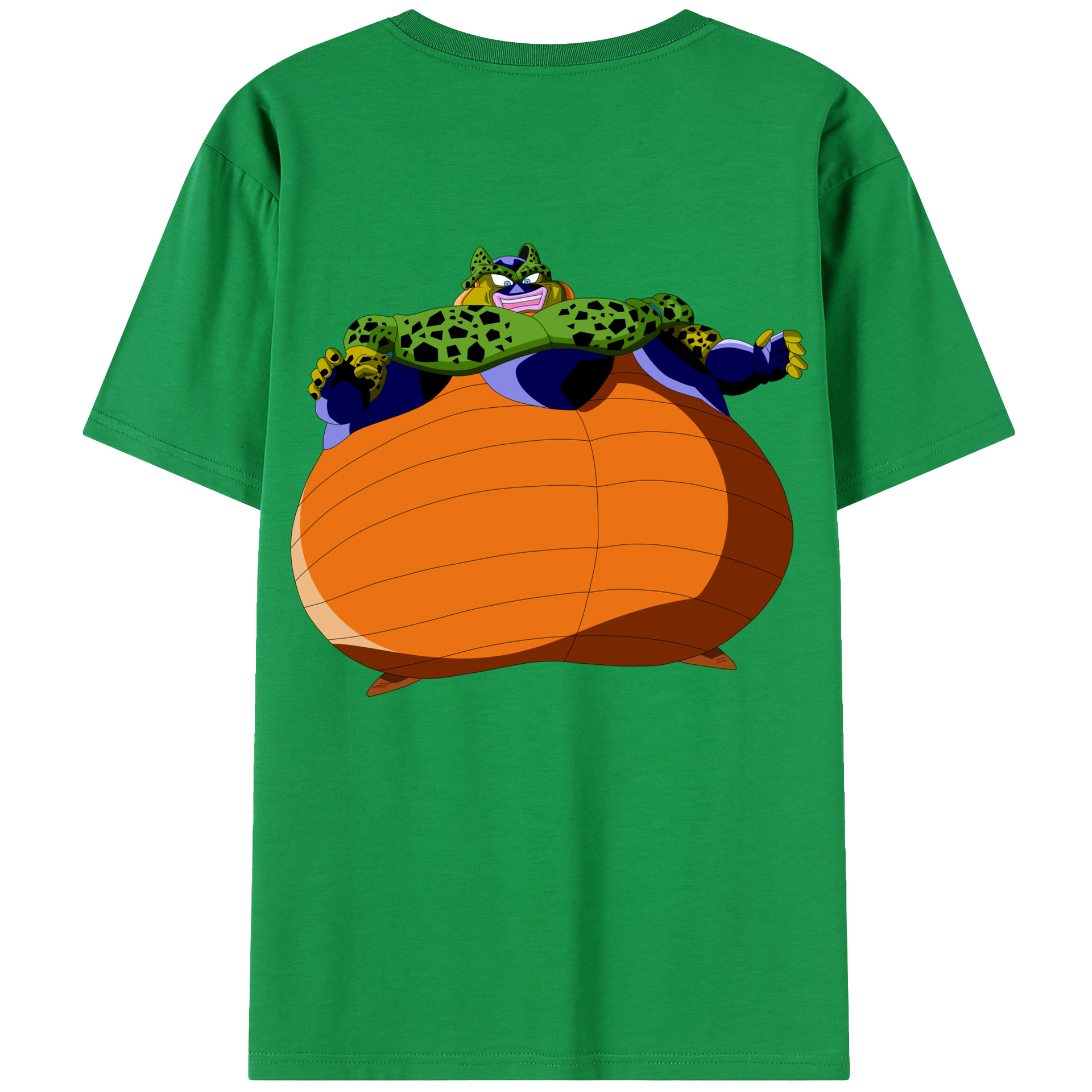 （画像用） ドラゴンボール セル DRAGON BALL Cell 綿100％半袖Tシャツ（背面プリント）
