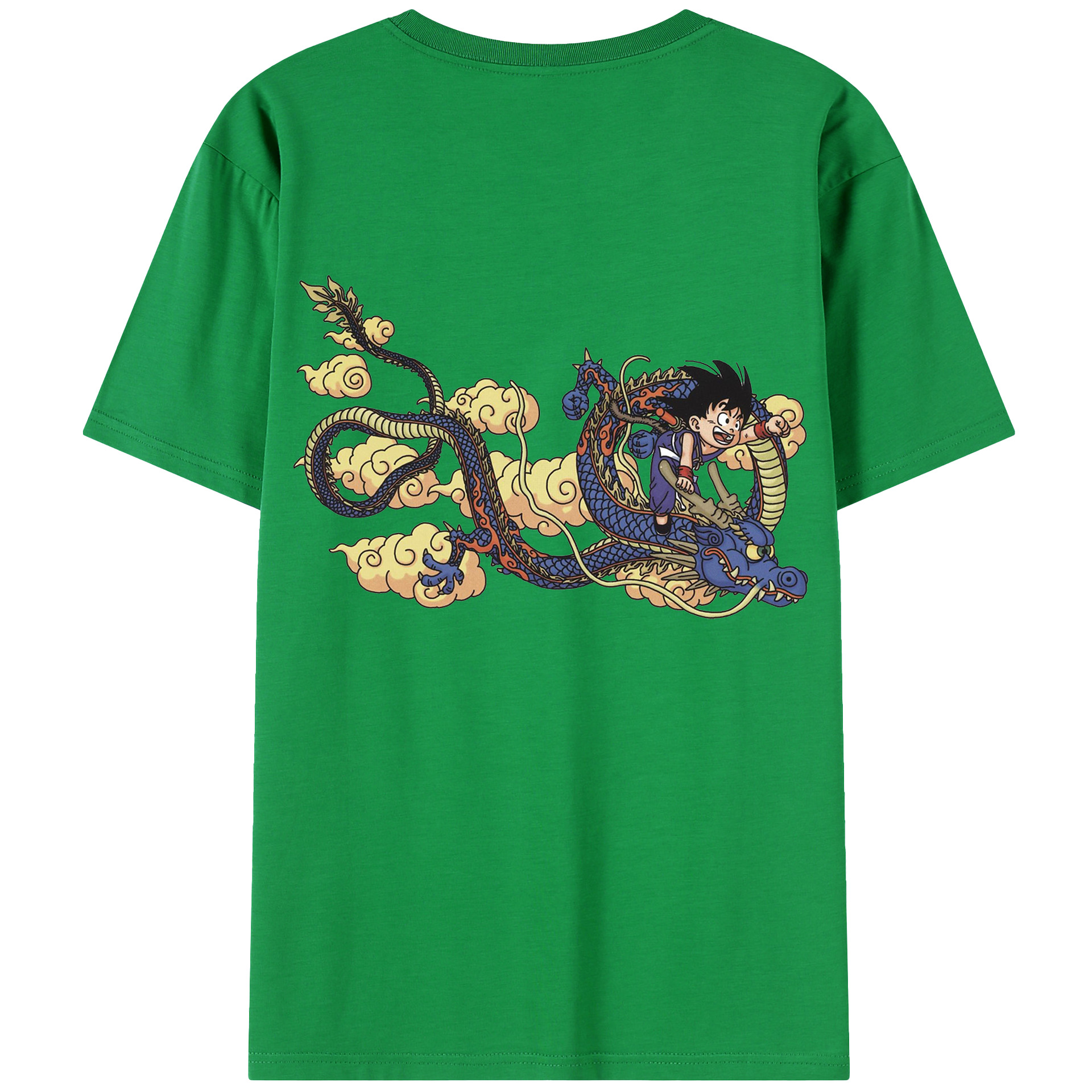 （画像用） ドラゴンボール 神龍 シェンロン DRAGON BALL Shenron 綿100％半袖Tシャツ（背面プリント）
