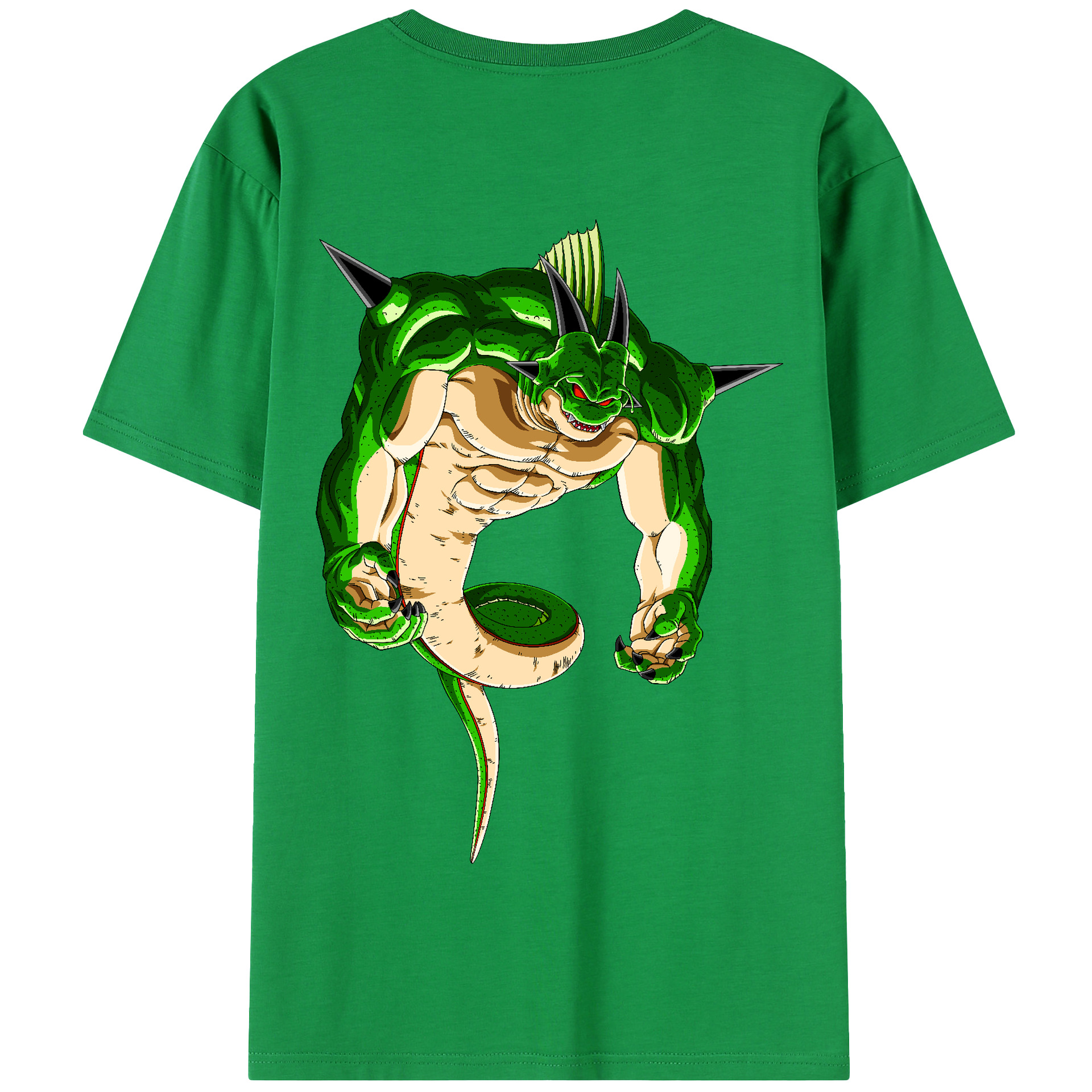 （画像用） ドラゴンボール 神龍 シェンロン DRAGON BALL Shenron 綿100％半袖Tシャツ（背面プリント）