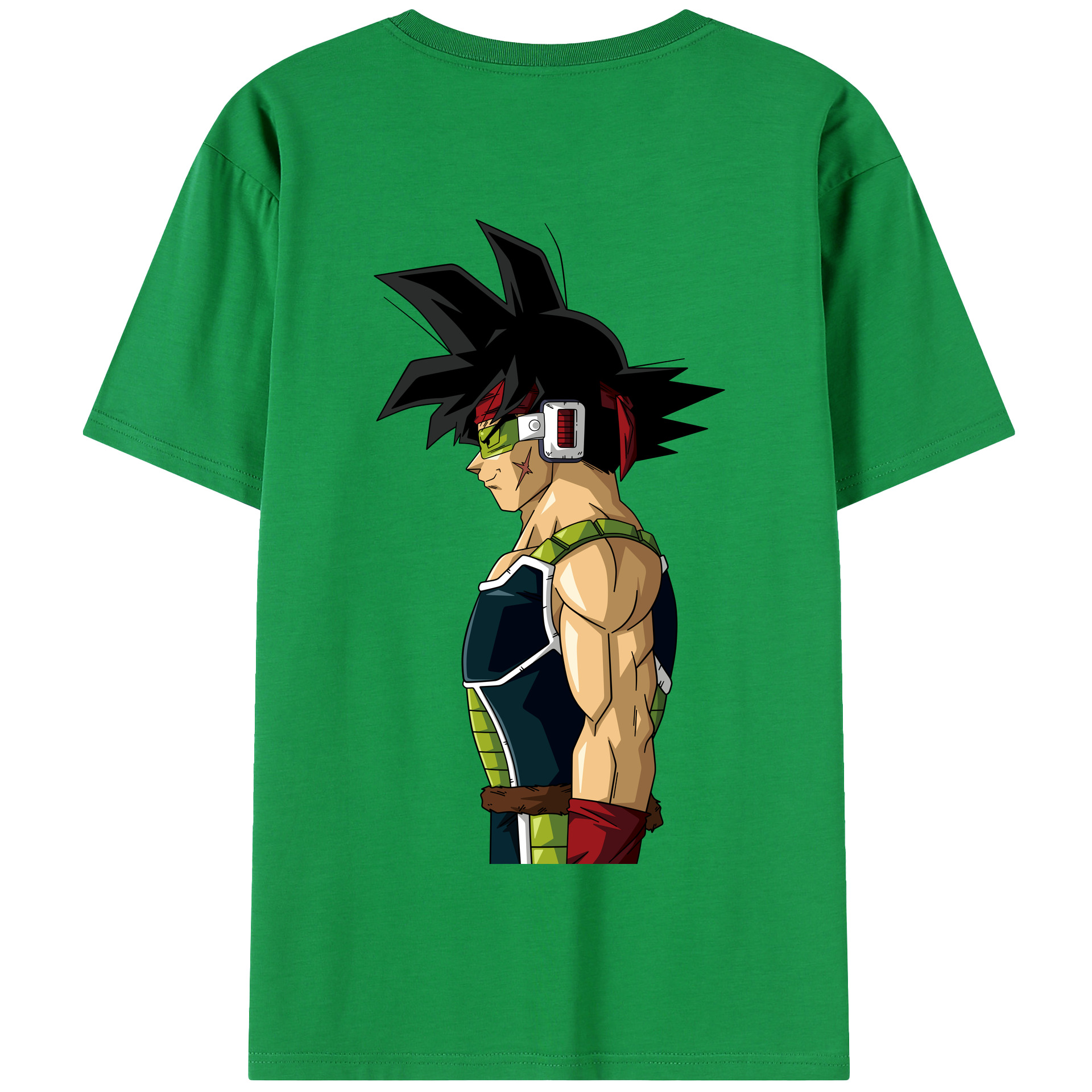 （画像用） ドラゴンボール バーダック DRAGON BALL Burdock 綿100％半袖Tシャツ（背面プリント）