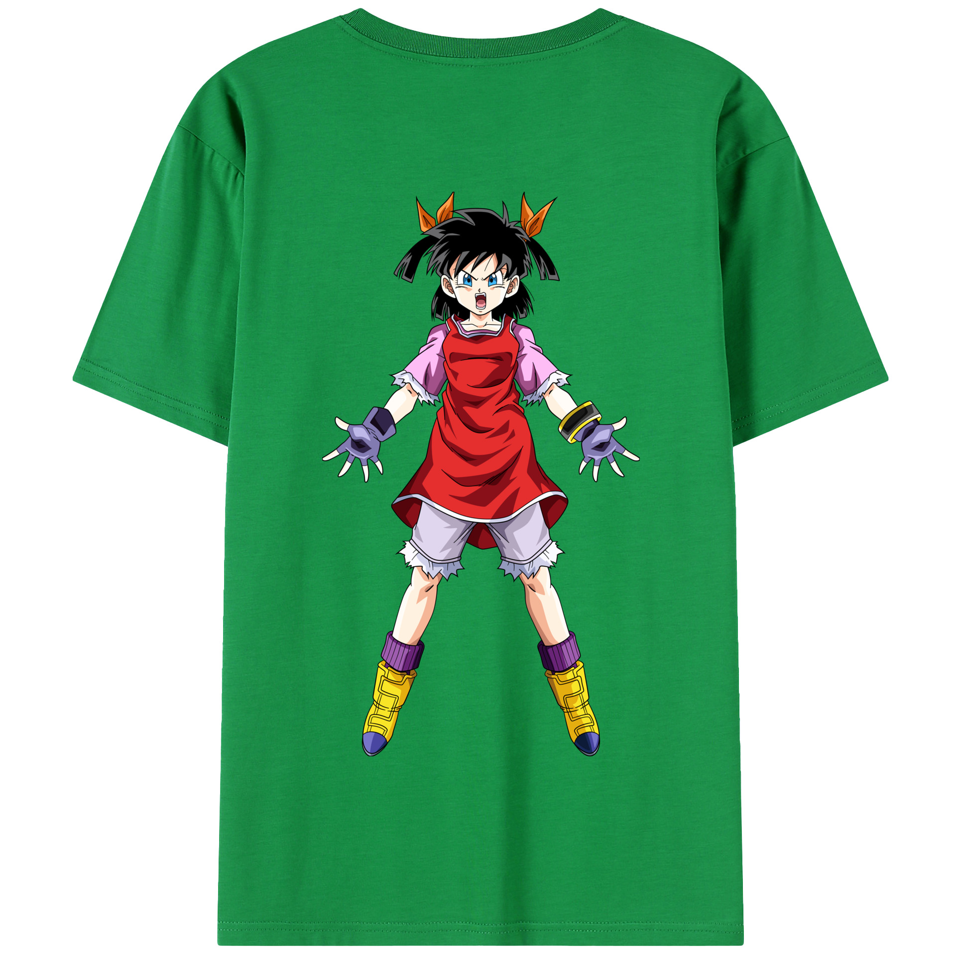 （画像用） ドラゴンボール パン DRAGON BALL Pan 綿100％半袖Tシャツ（背面プリント）