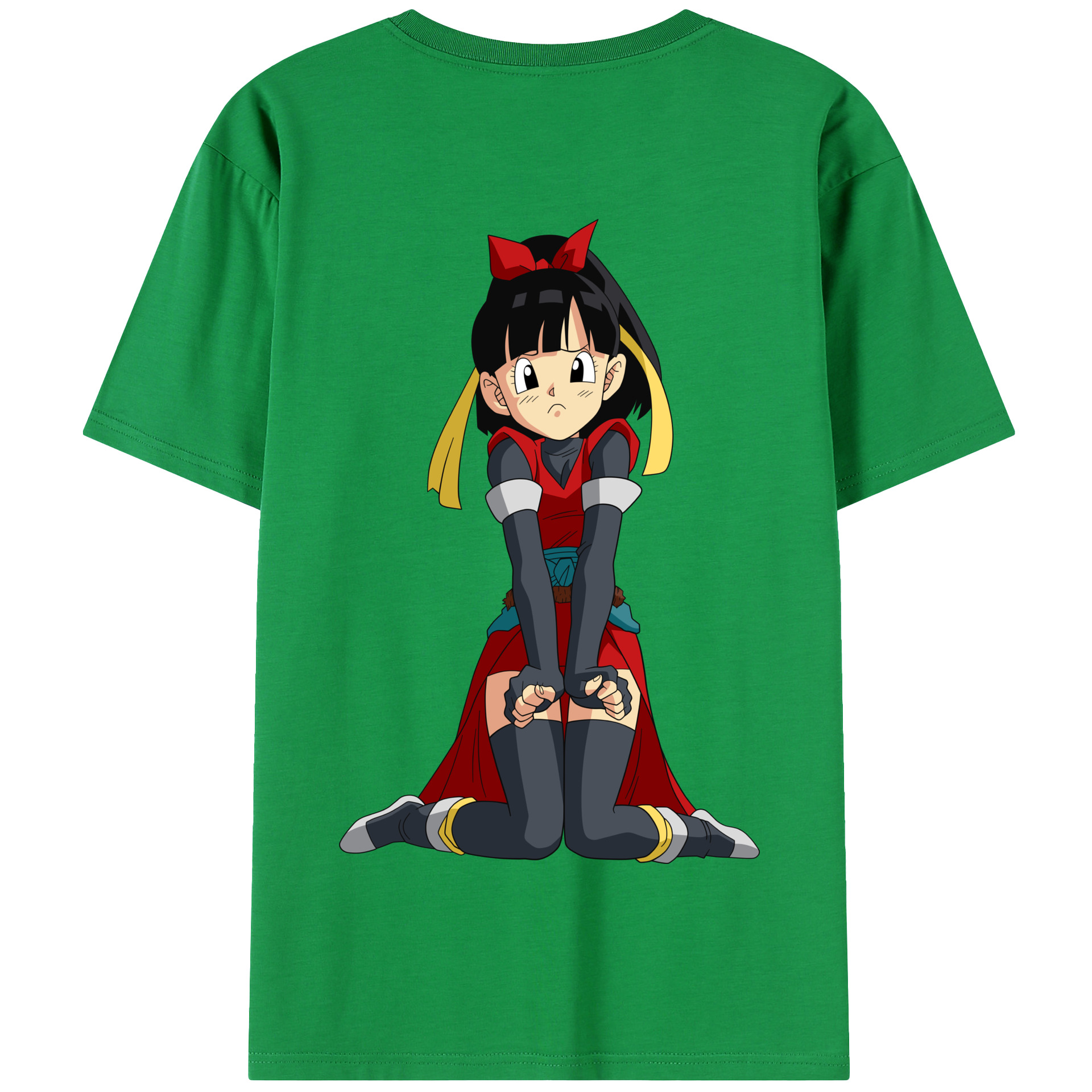 （画像用） ドラゴンボール パン DRAGON BALL Pan 綿100％半袖Tシャツ（背面プリント）