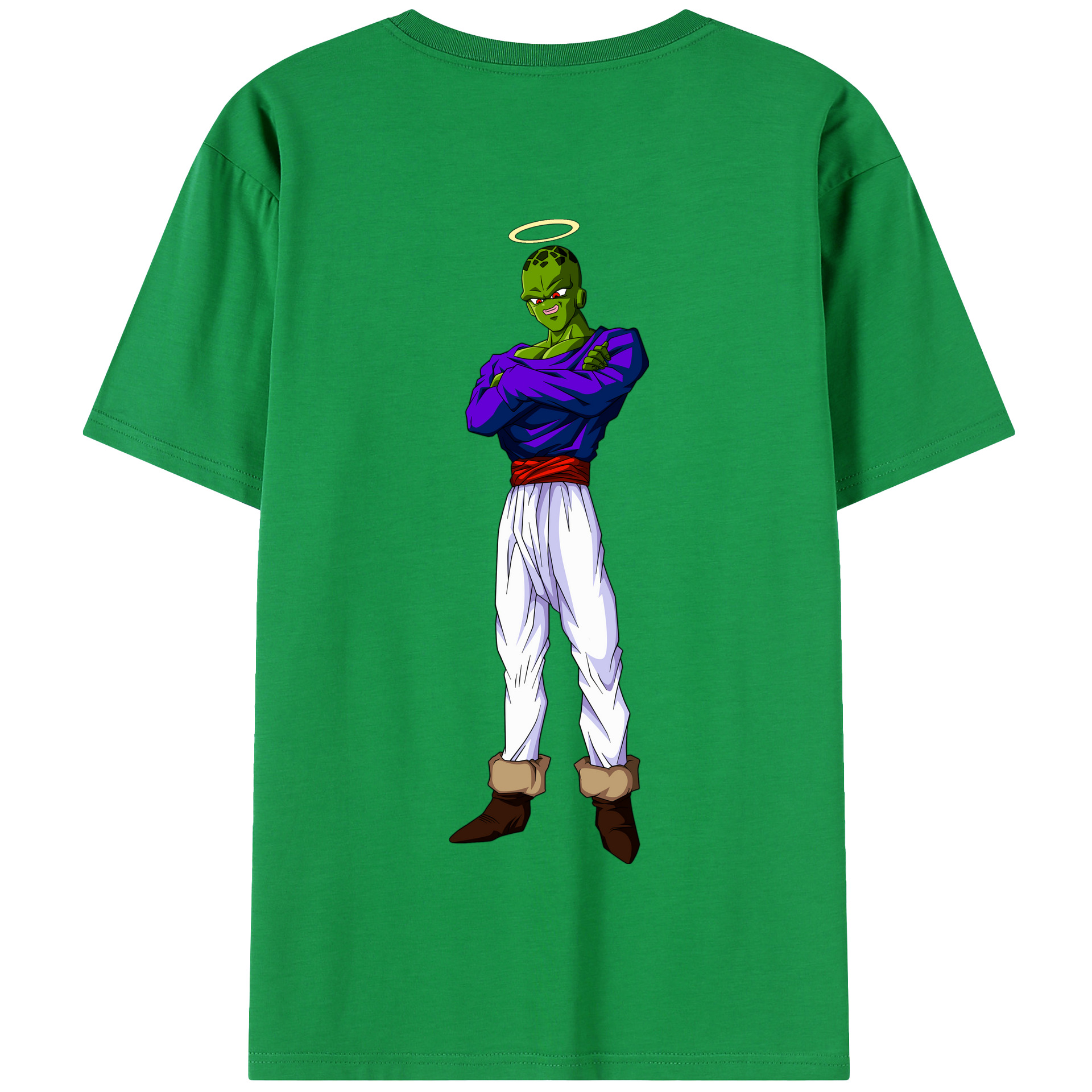 （画像用） ドラゴンボール パイクーハン DRAGON BALL Pikkon 綿100％半袖Tシャツ（背面プリント）