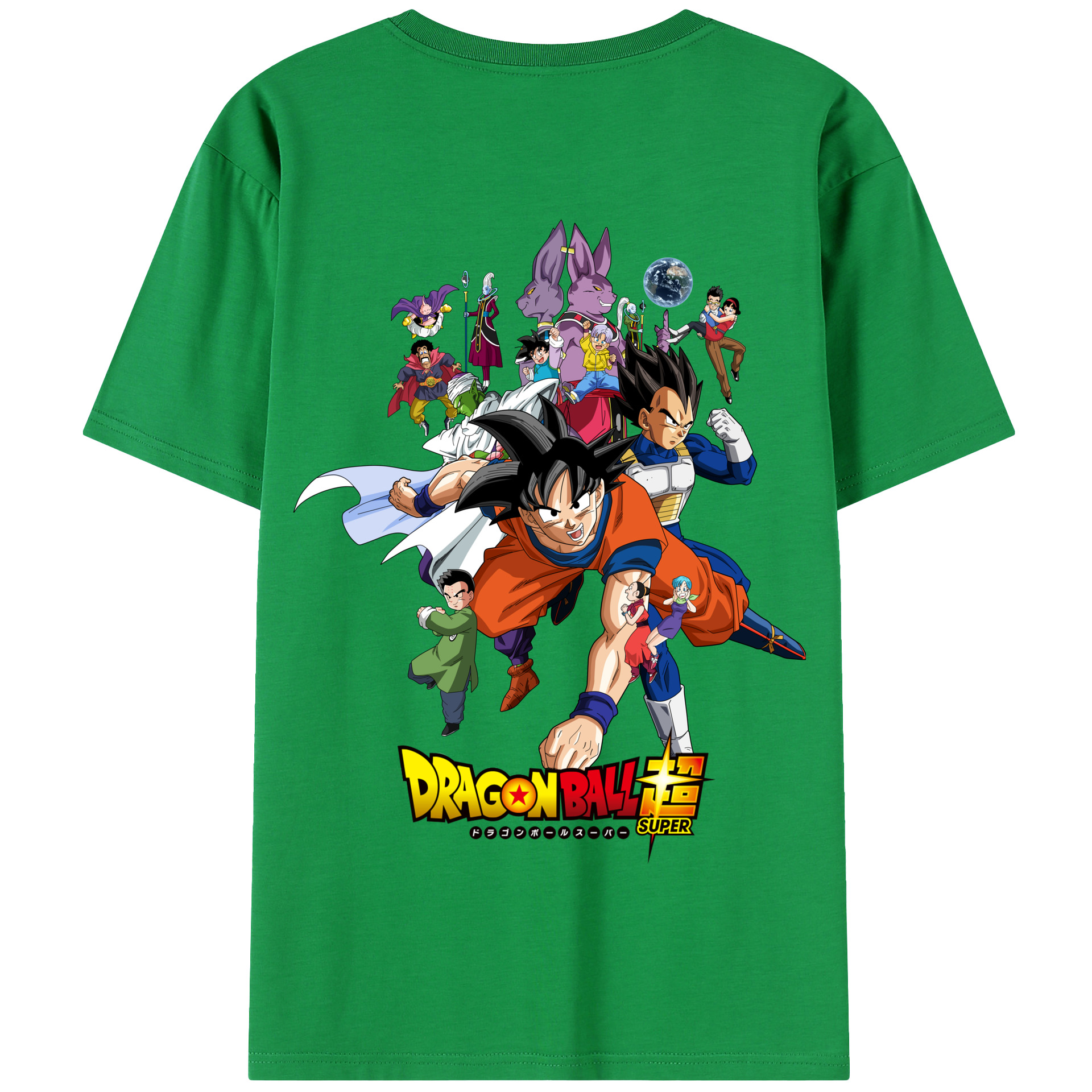 （画像用） ドラゴンボール DRAGON BALL 綿100％半袖Tシャツ（背面プリント）