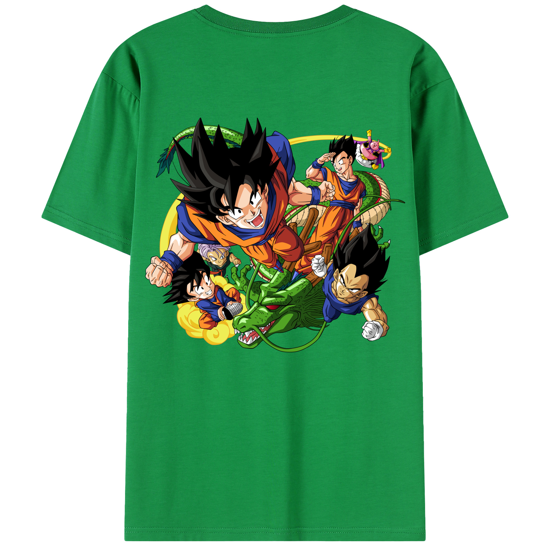 （画像用） ドラゴンボール DRAGON BALL 綿100％半袖Tシャツ（背面プリント）