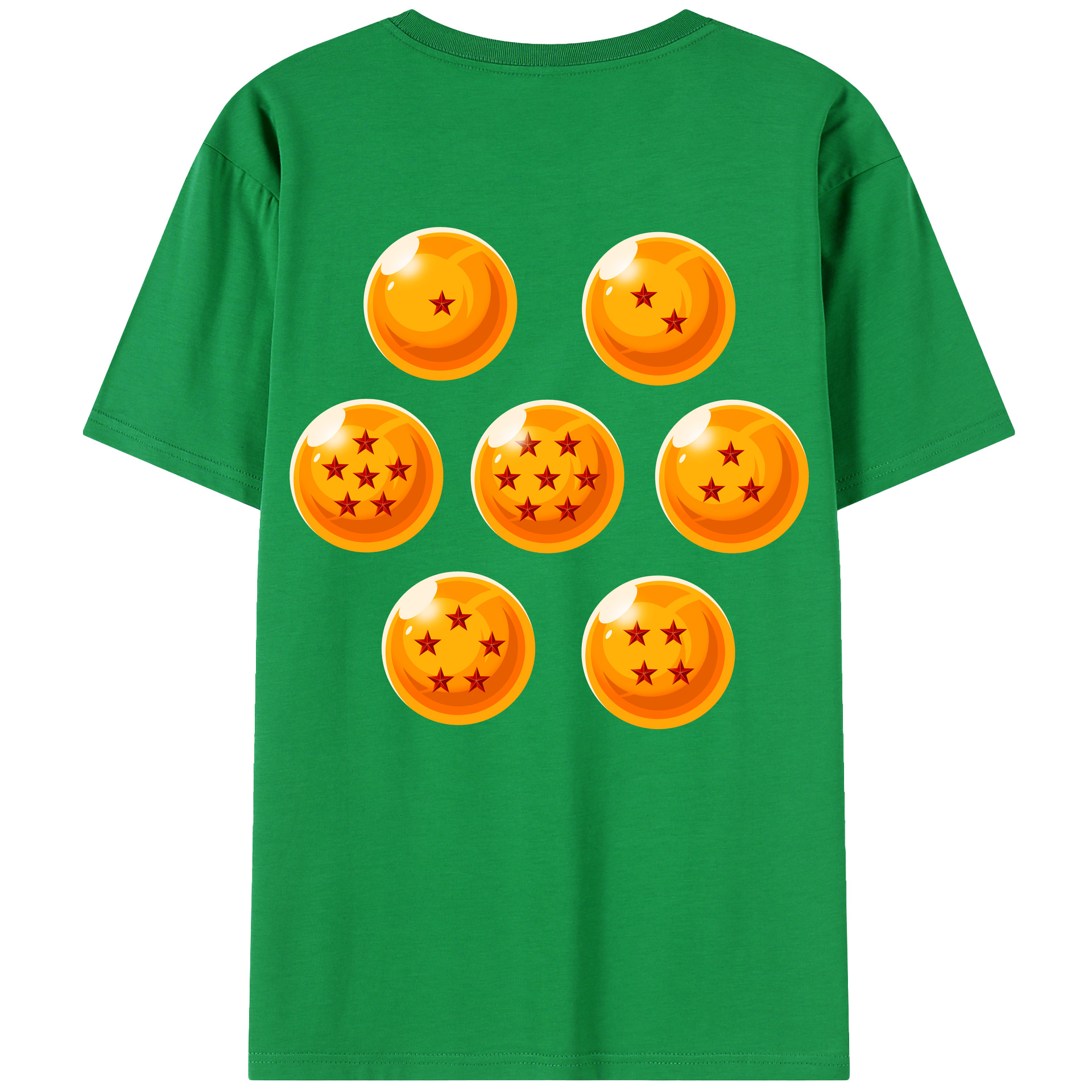 （画像用） ドラゴンボール DRAGON BALL 綿100％半袖Tシャツ（背面プリント）