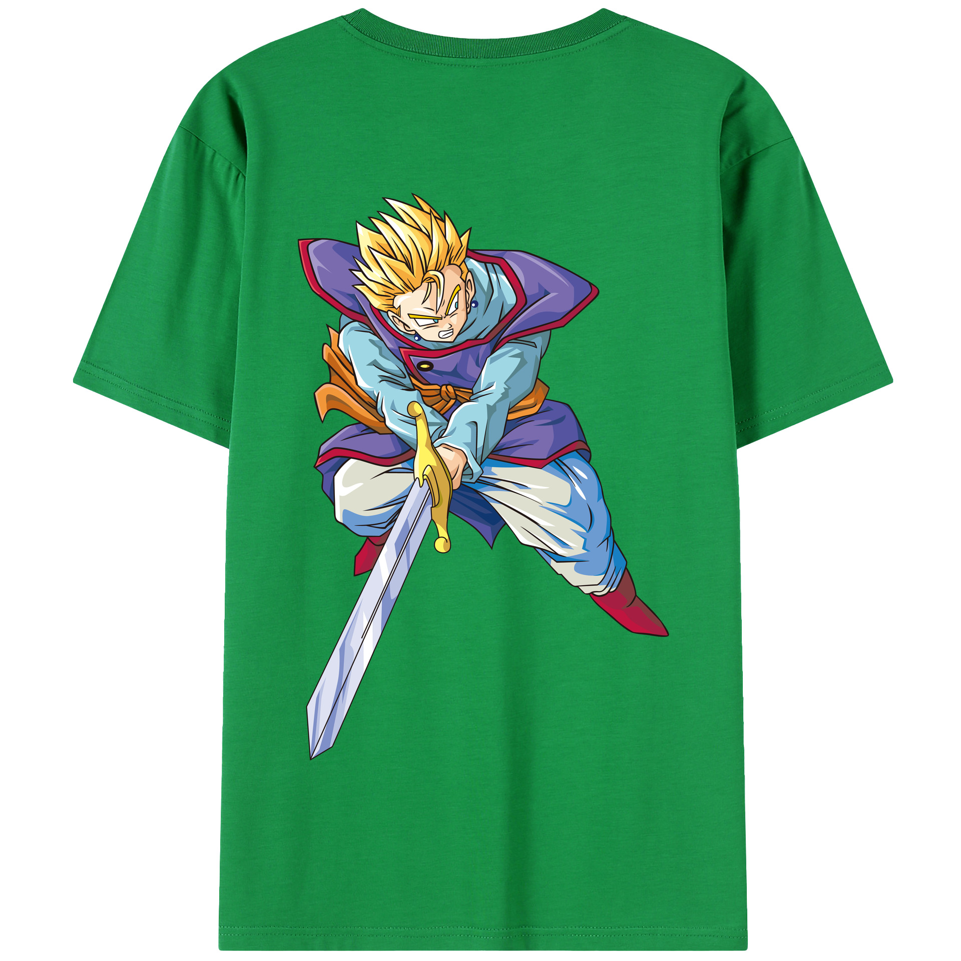 （画像用） ドラゴンボール DRAGON BALL 綿100％半袖Tシャツ（背面プリント）