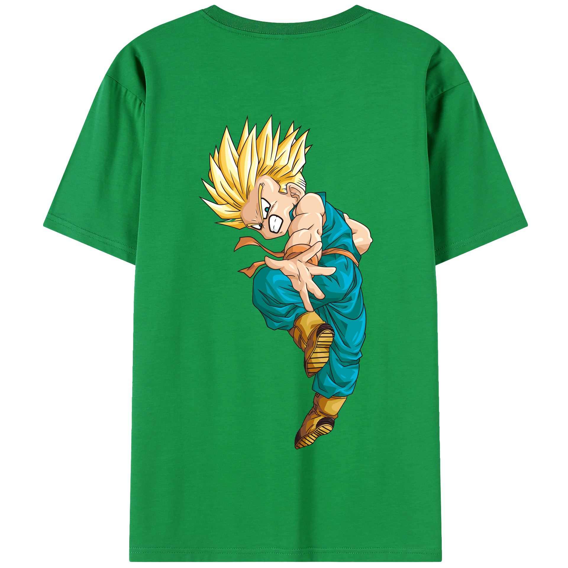 （画像用） ドラゴンボール DRAGON BALL 綿100％半袖Tシャツ（背面プリント）