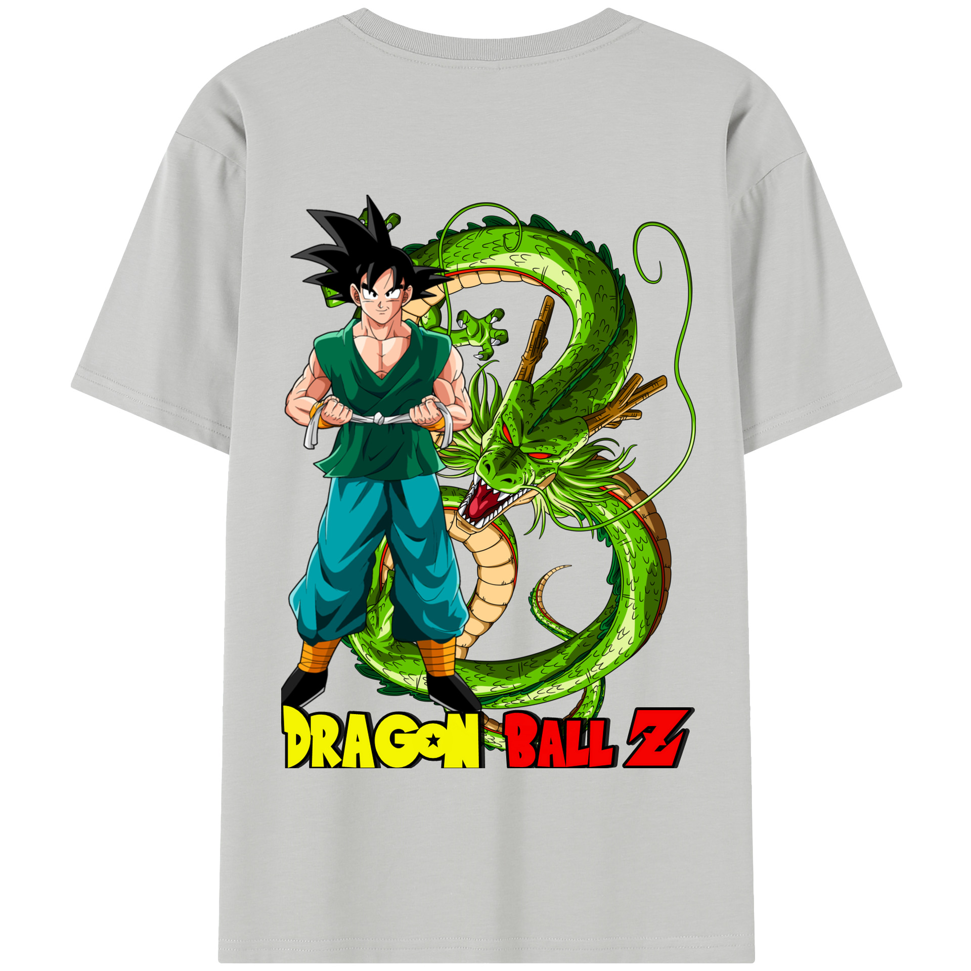 （画像用） ドラゴンボール 孫悟空（そん ごくう）Son Goku カカロット DRAGON BALL Kakarotto 綿100％半袖Tシャツ（背面プリント）