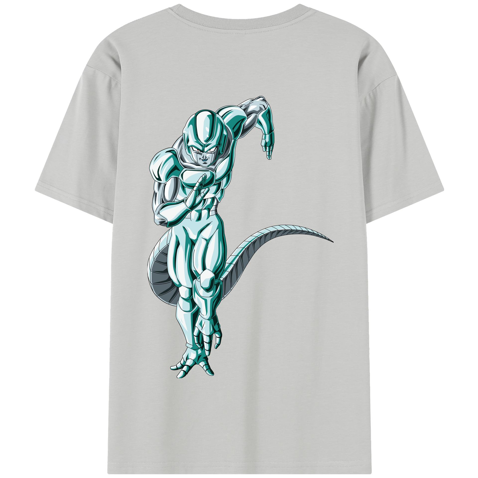 （画像用） ドラゴンボール フリーザ DRAGON BALL Frieza 綿100％半袖Tシャツ（背面プリント）