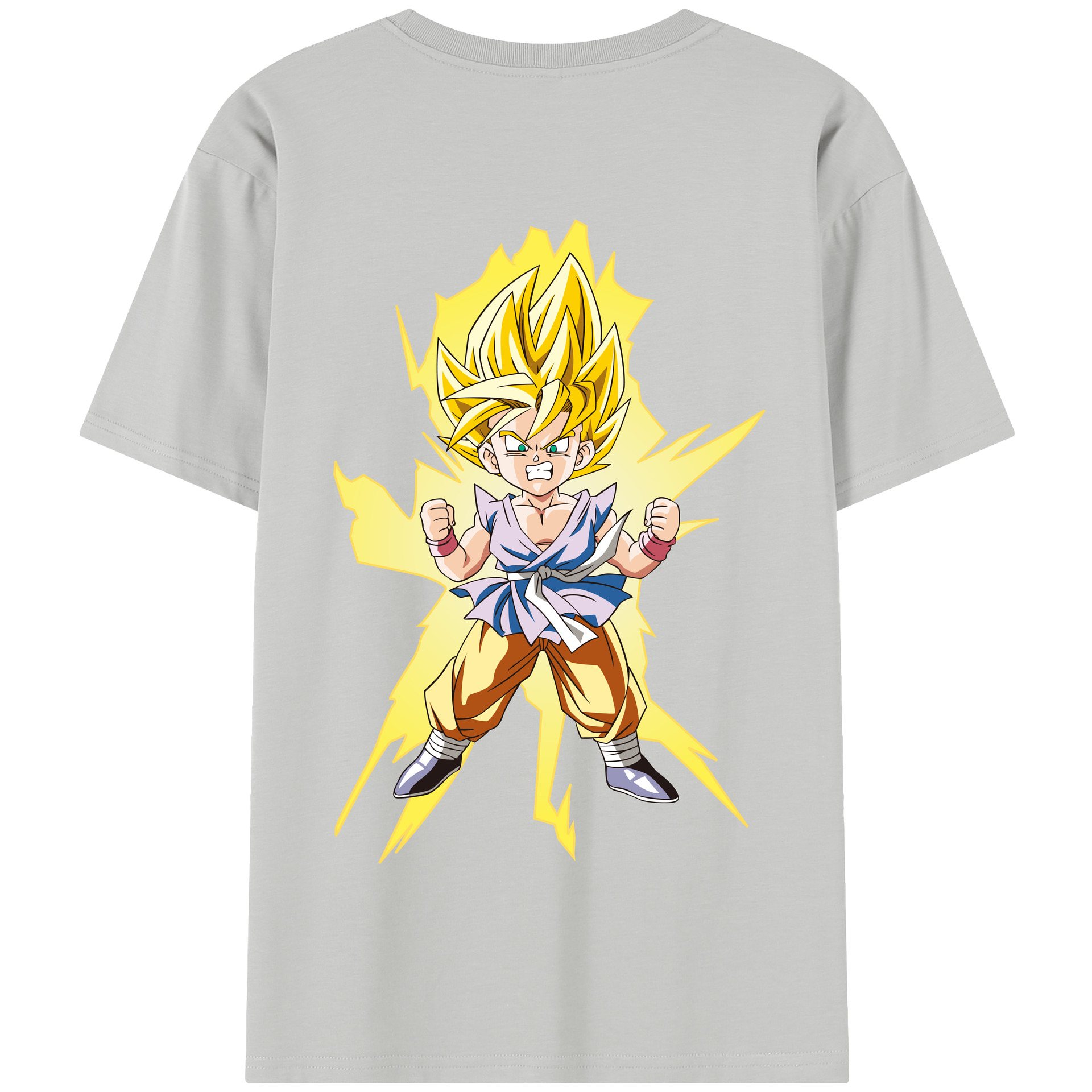 （画像用） ドラゴンボール ベジット DRAGON BALL Vegetto 綿100％半袖Tシャツ（背面プリント）
