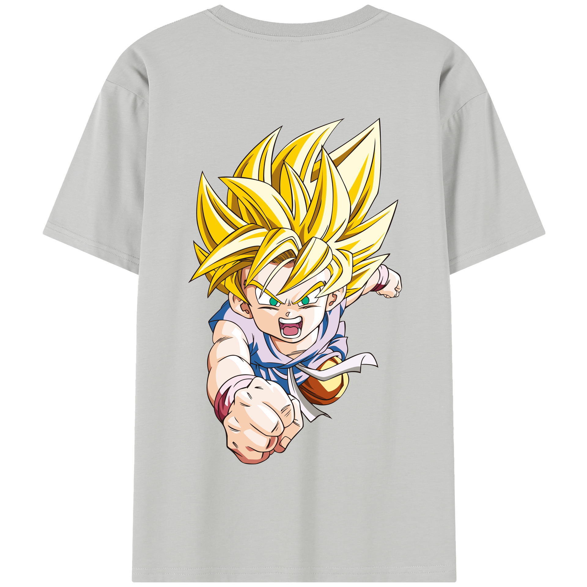 （画像用） ドラゴンボール ベジット DRAGON BALL Vegetto 綿100％半袖Tシャツ（背面プリント）