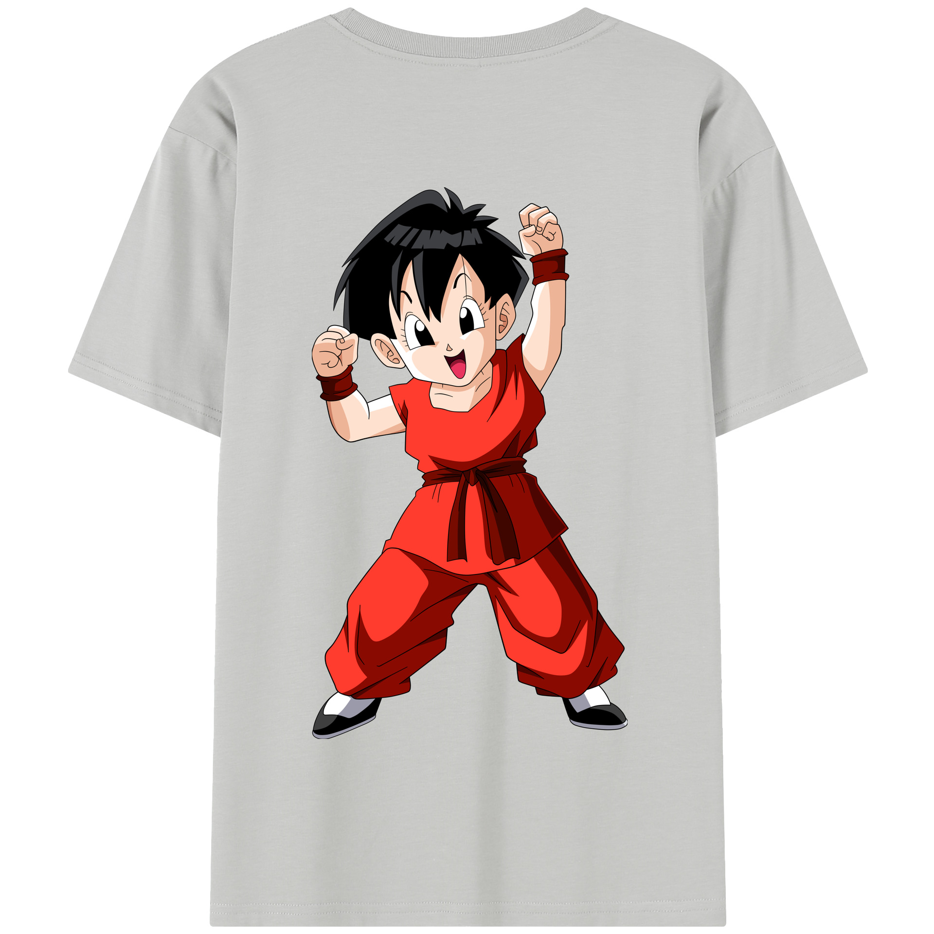 （画像用） ドラゴンボール パン DRAGON BALL Pan 綿100％半袖Tシャツ（背面プリント）
