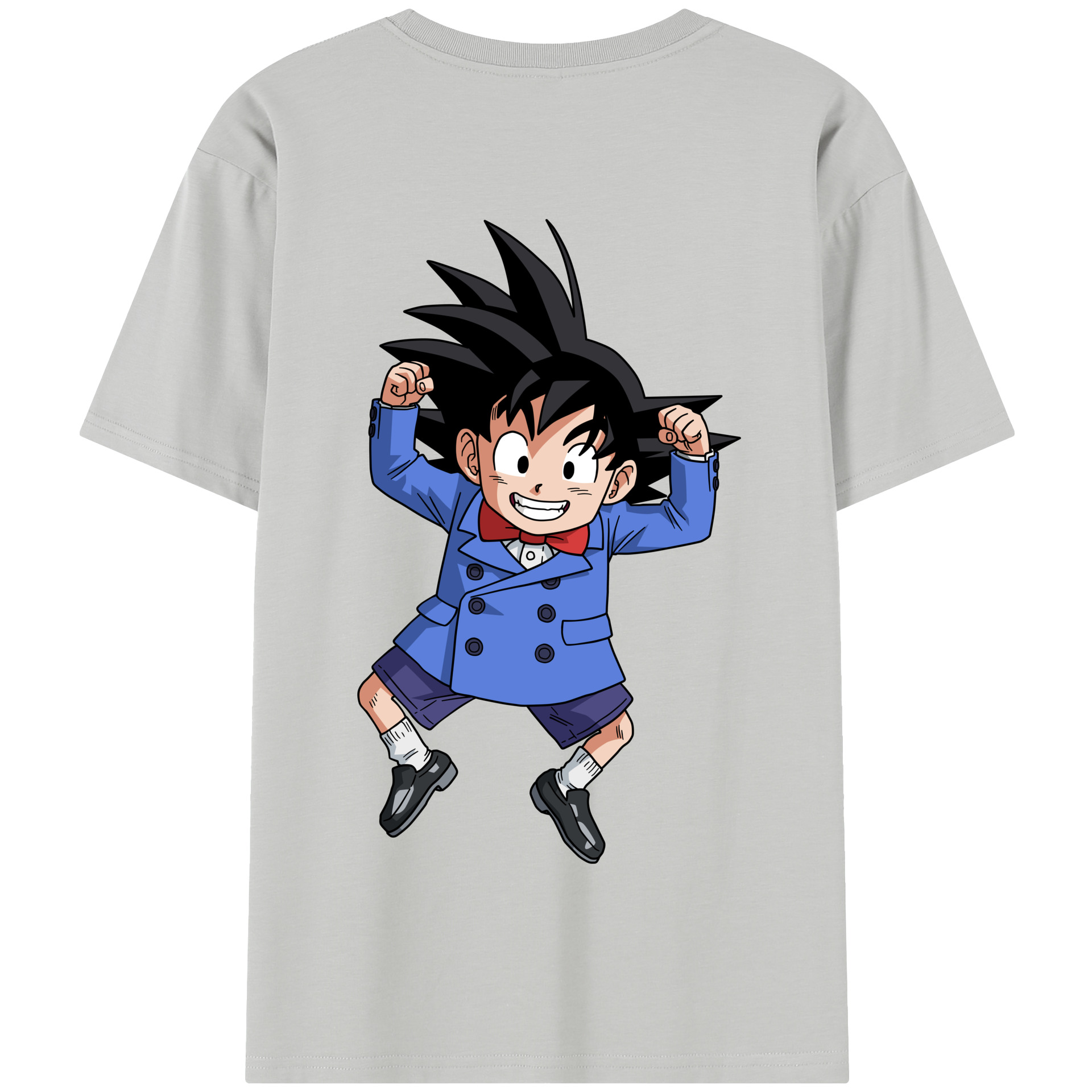 （画像用） ドラゴンボール 孫悟空（そん ごくう）Son Goku カカロット DRAGON BALL Kakarotto 綿100％半袖Tシャツ（背面プリント）