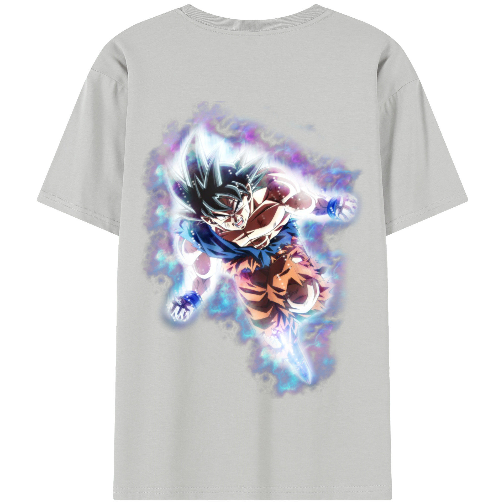 （画像用） ドラゴンボール 孫悟空（そん ごくう）Son Goku カカロット DRAGON BALL Kakarotto 綿100％半袖Tシャツ（背面プリント）