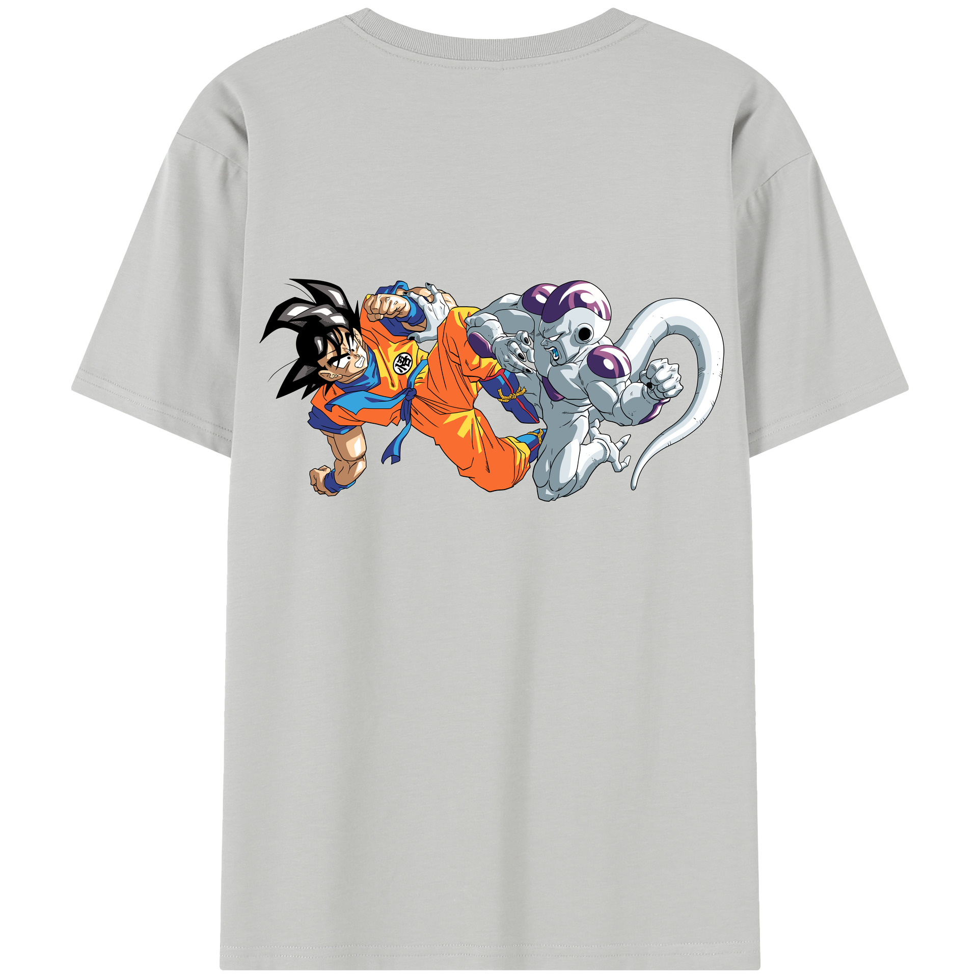 （画像用） ドラゴンボール 孫悟空（そん ごくう）Son Goku カカロット DRAGON BALL Kakarotto 綿100％半袖Tシャツ（背面プリント）