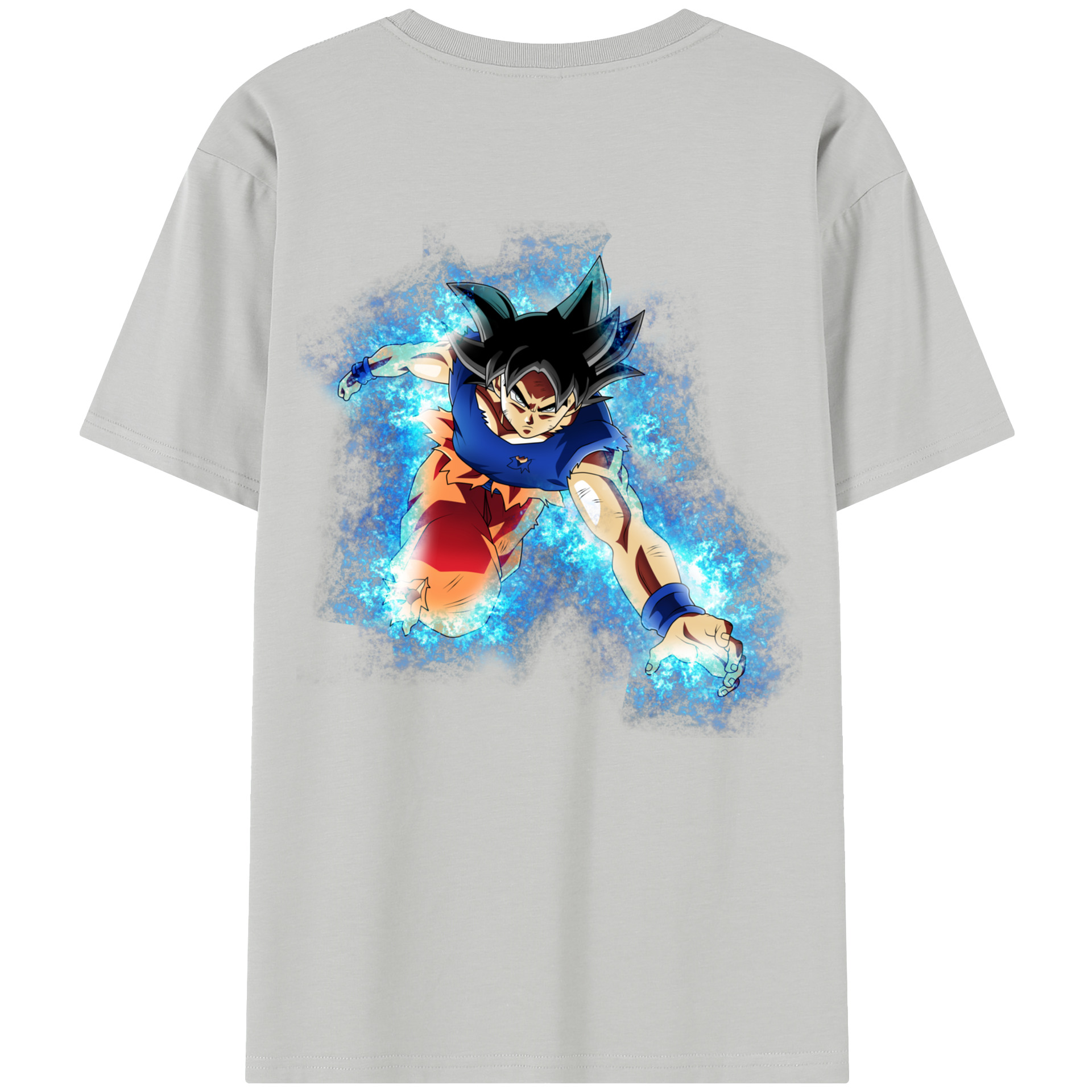 （画像用） ドラゴンボール 孫悟空（そん ごくう）Son Goku カカロット DRAGON BALL Kakarotto 綿100％半袖Tシャツ（背面プリント）