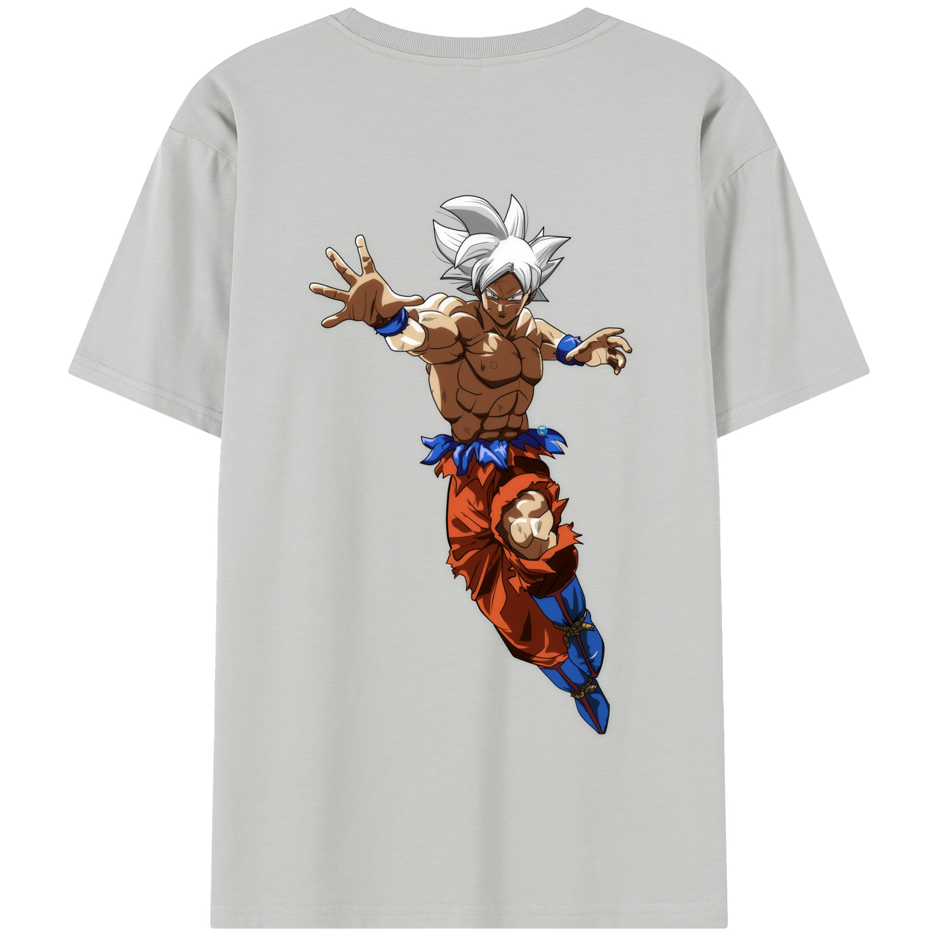（画像用） ドラゴンボール 孫悟空（そん ごくう）Son Goku カカロット DRAGON BALL Kakarotto 綿100％半袖Tシャツ（背面プリント）