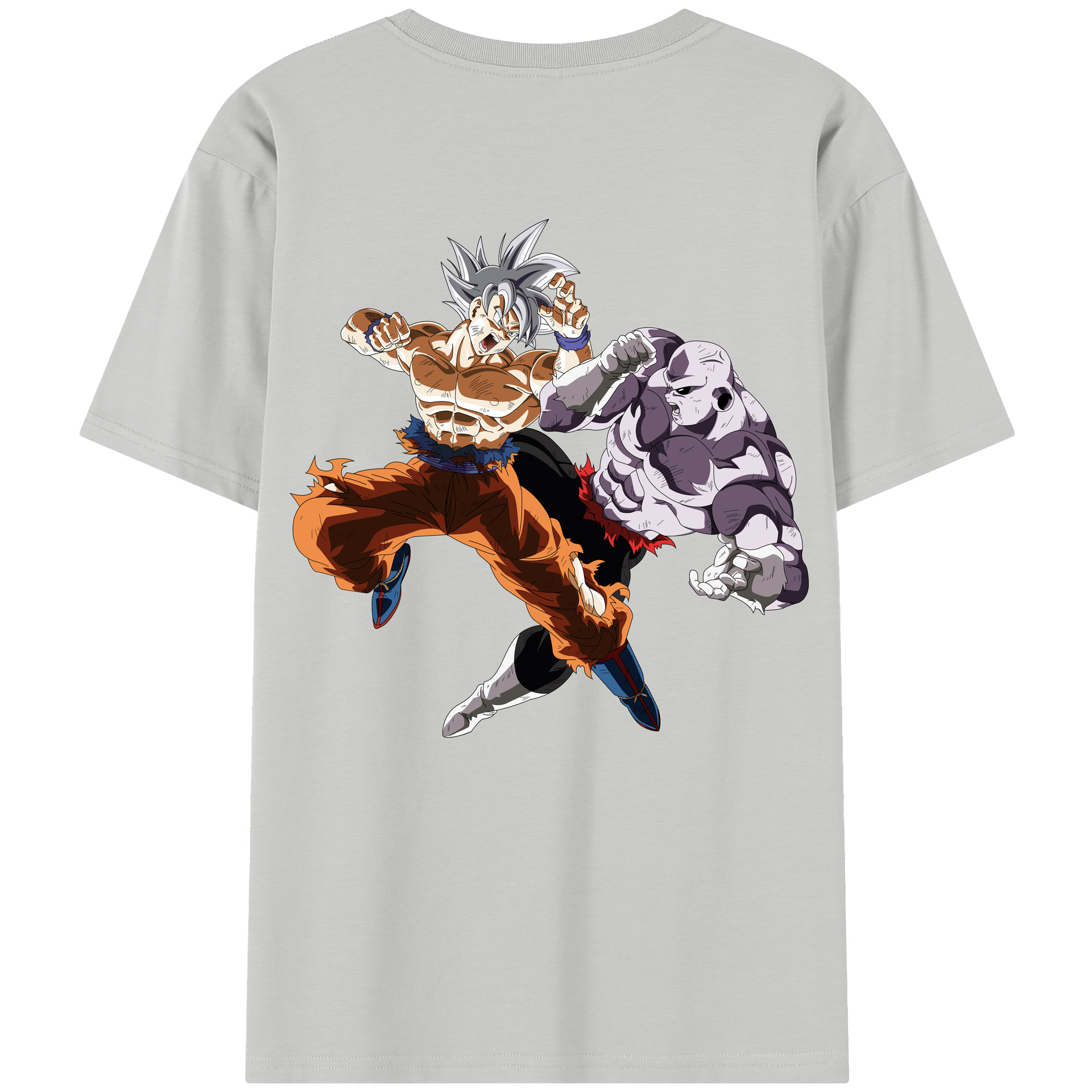 （画像用） ドラゴンボール 孫悟空（そん ごくう）Son Goku カカロット DRAGON BALL Kakarotto 綿100％半袖Tシャツ（背面プリント）