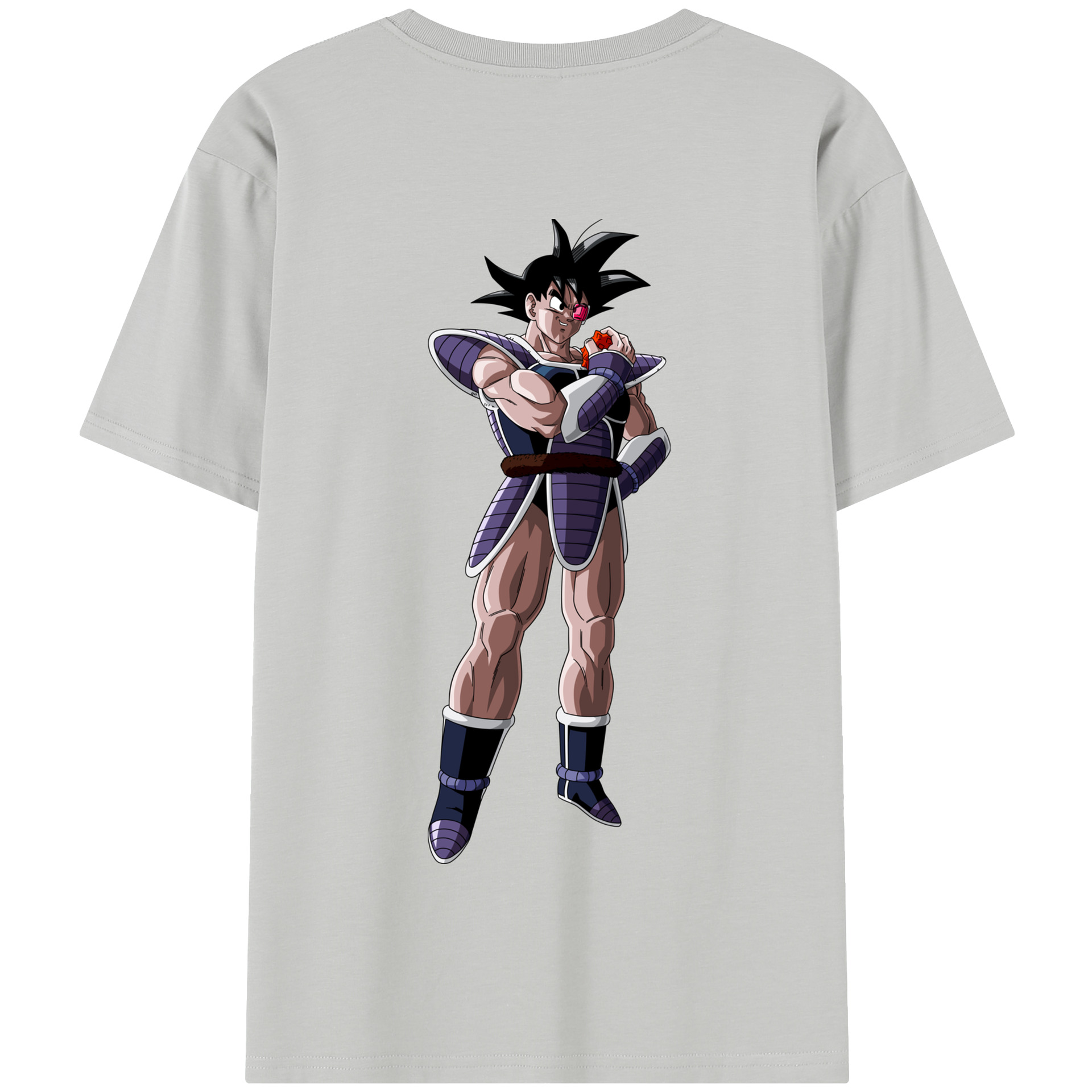 （画像用） ドラゴンボール 孫悟空（そん ごくう）Son Goku カカロット DRAGON BALL Kakarotto 綿100％半袖Tシャツ（背面プリント）