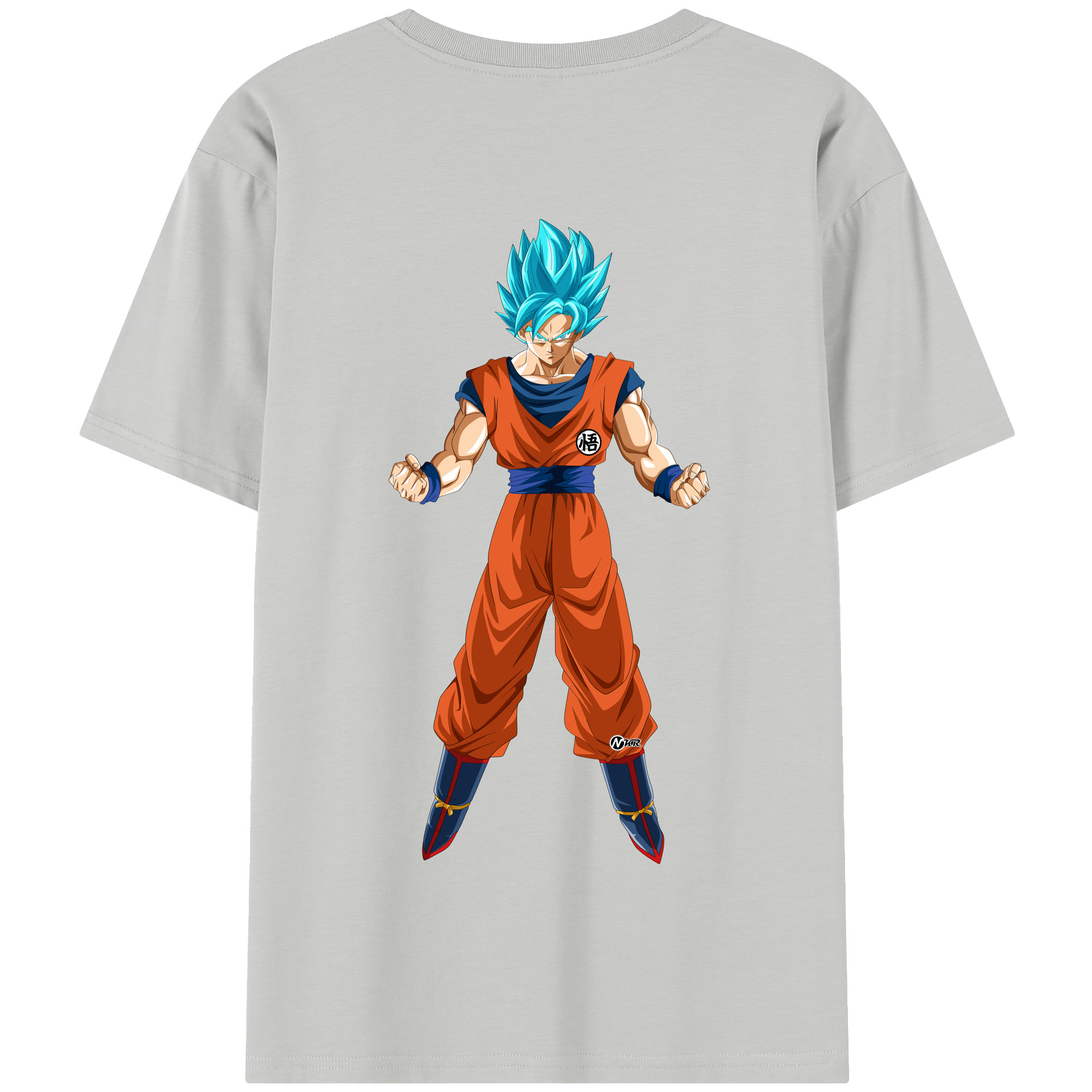 （画像用） ドラゴンボール 孫悟空（そん ごくう）Son Goku カカロット DRAGON BALL Kakarotto 綿100％半袖Tシャツ（背面プリント）