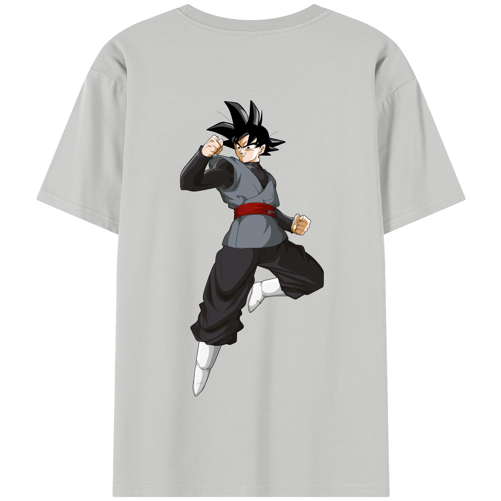（画像用） ドラゴンボール ベジータ四世（Bejīta Yonsei）DRAGON BALL Vegeta IV 綿100％半袖Tシャツ（背面プリント）