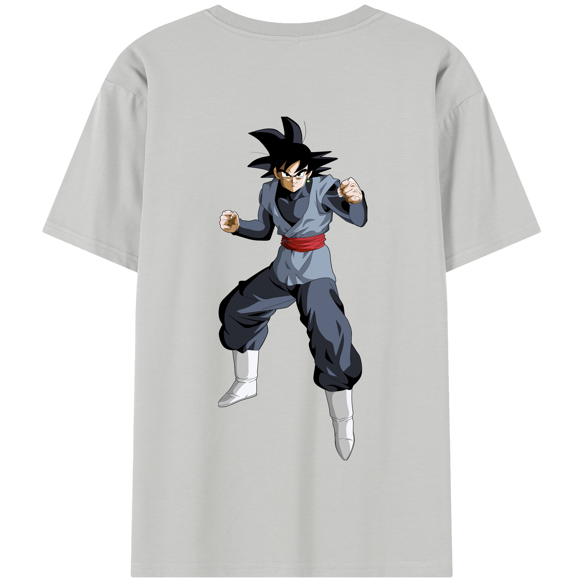 （画像用） ドラゴンボール ベジータ四世（Bejīta Yonsei）DRAGON BALL Vegeta IV 綿100％半袖Tシャツ（背面プリント）