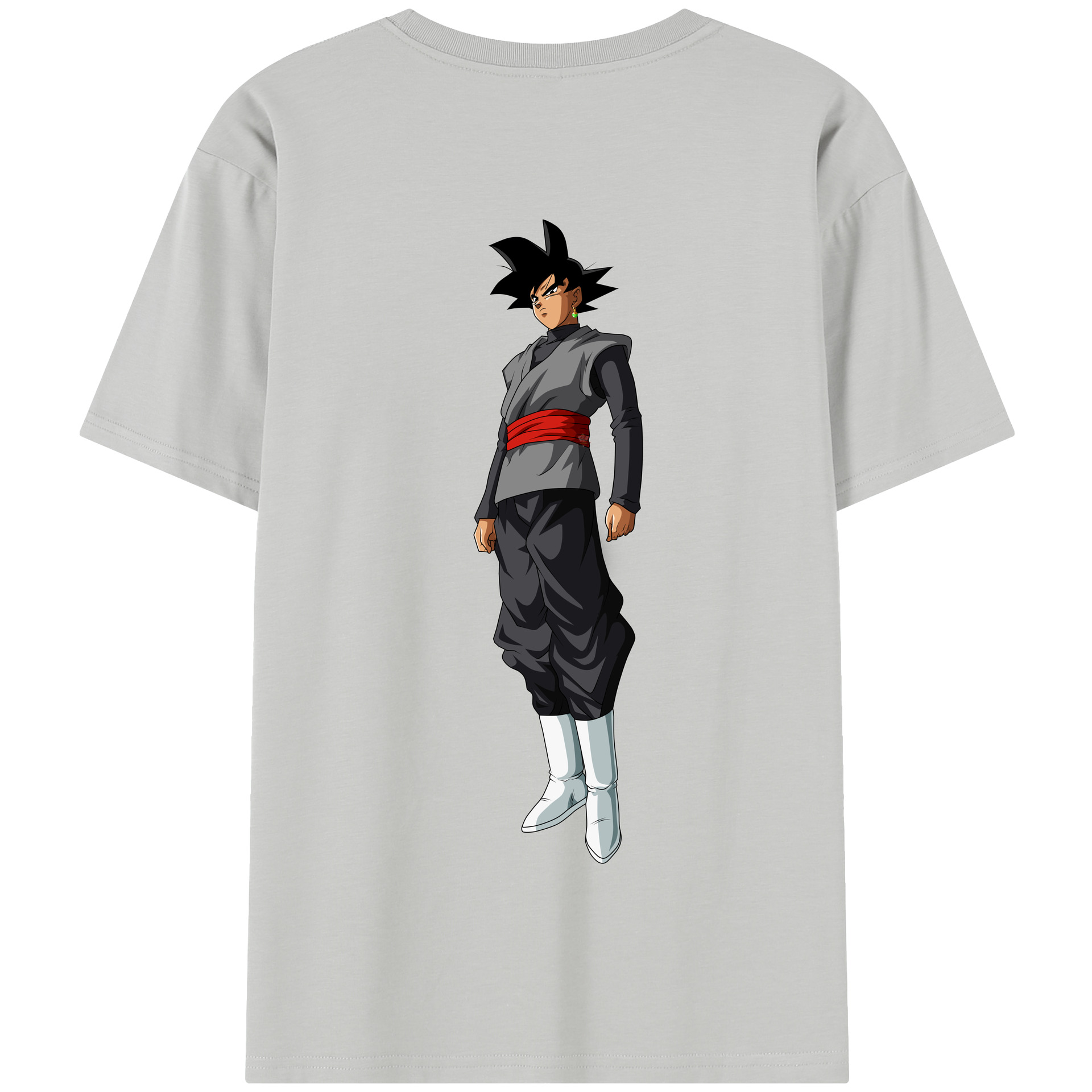 （画像用） ドラゴンボール ベジータ四世（Bejīta Yonsei）DRAGON BALL Vegeta IV 綿100％半袖Tシャツ（背面プリント）