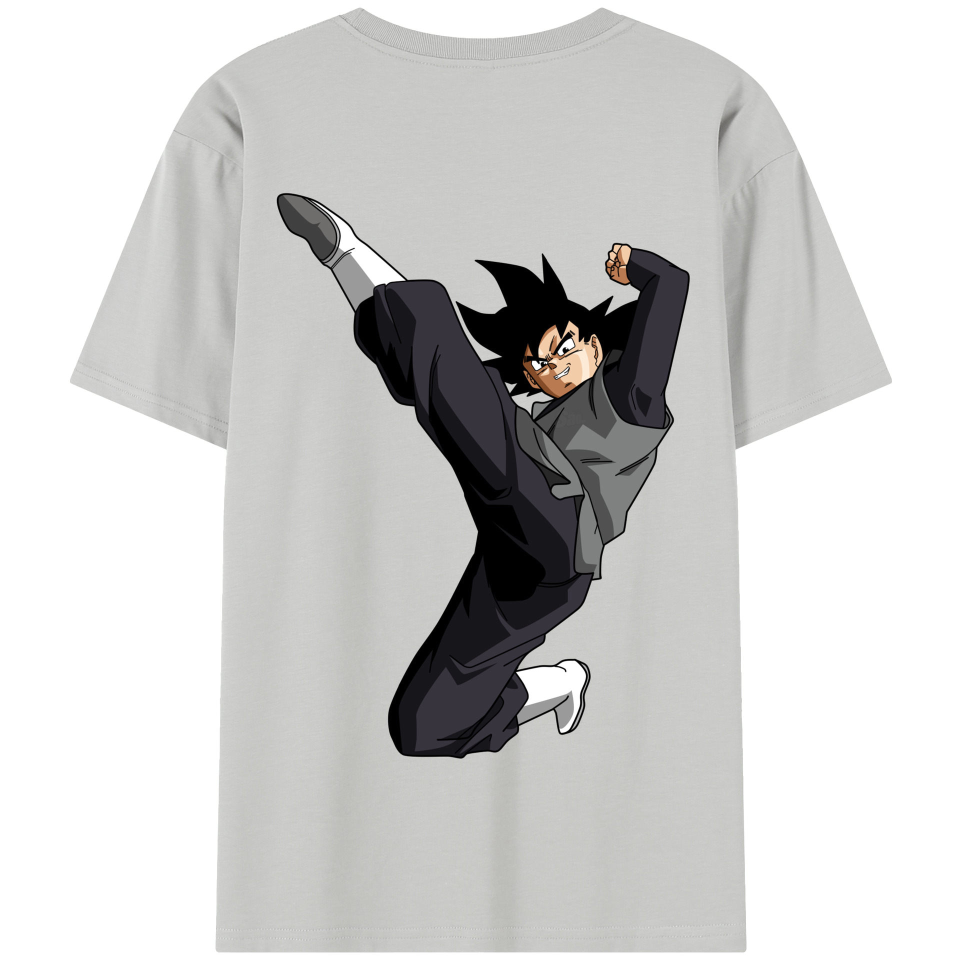 （画像用） ドラゴンボール ベジータ四世（Bejīta Yonsei）DRAGON BALL Vegeta IV 綿100％半袖Tシャツ（背面プリント）