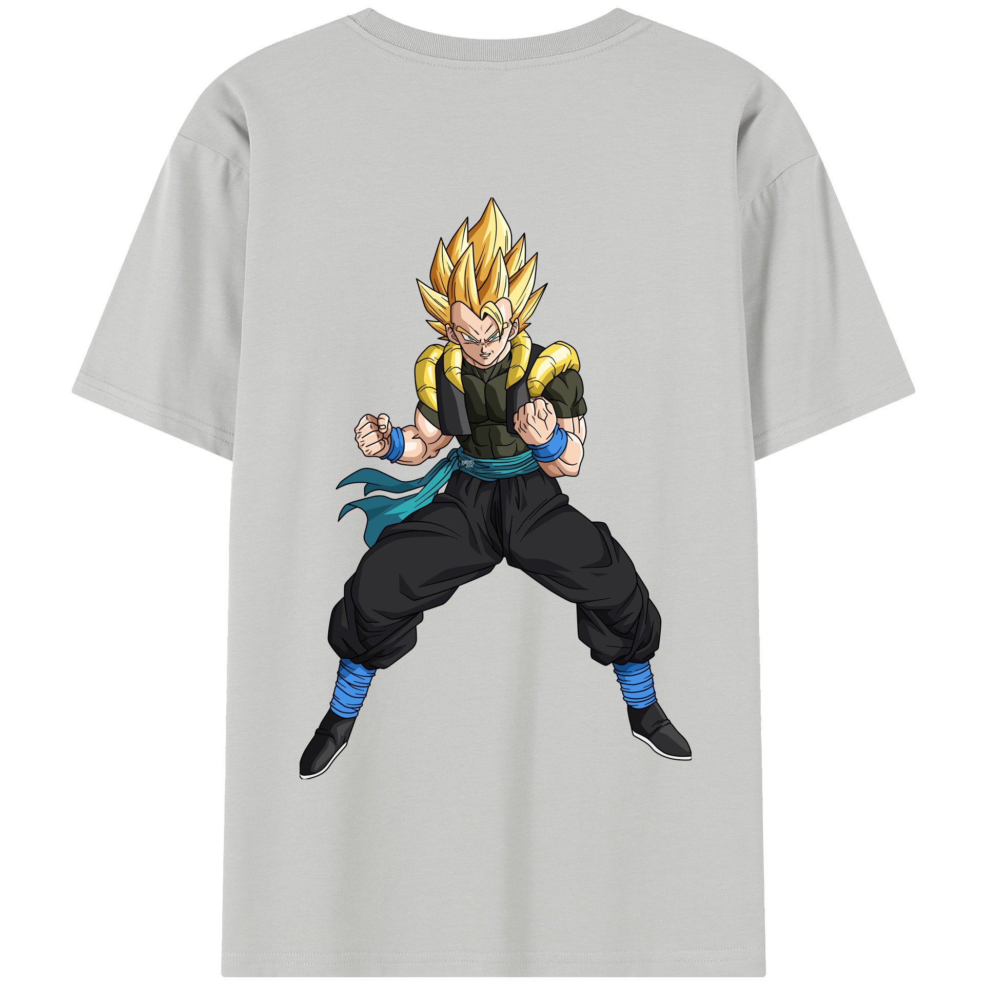（画像用） ドラゴンボール ベジータ四世（Bejīta Yonsei）DRAGON BALL Vegeta IV 綿100％半袖Tシャツ（背面プリント）