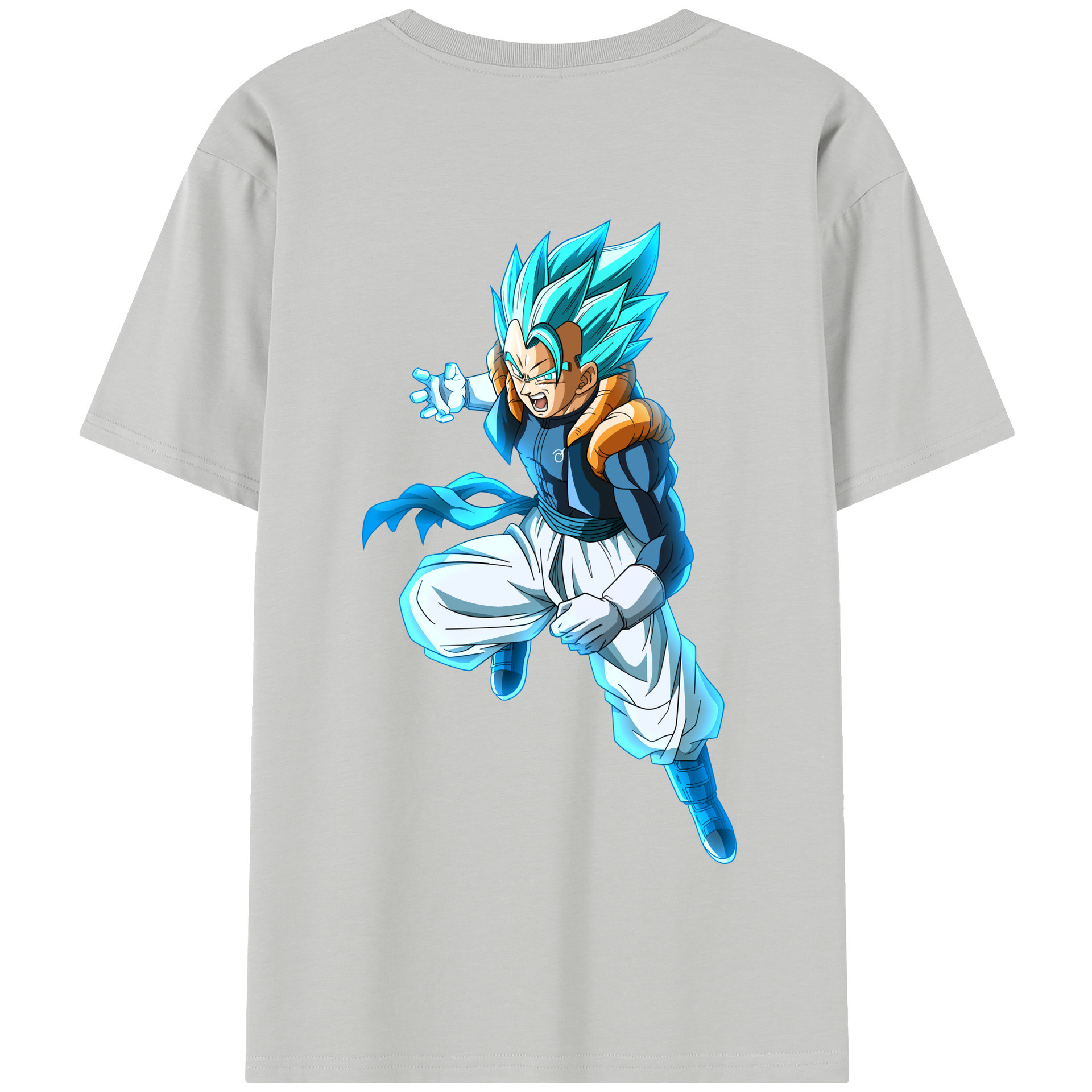 （画像用） ドラゴンボール ベジータ四世（Bejīta Yonsei）DRAGON BALL Vegeta IV 綿100％半袖Tシャツ（背面プリント）