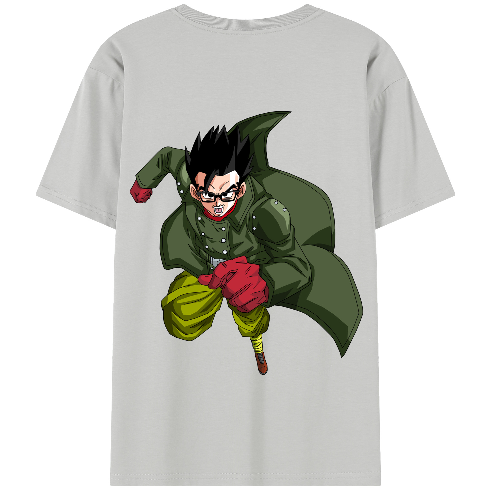（画像用） ドラゴンボール 孫 悟飯（そんごはん）DRAGON BALL Son Gohan 綿100％半袖Tシャツ（背面プリント）