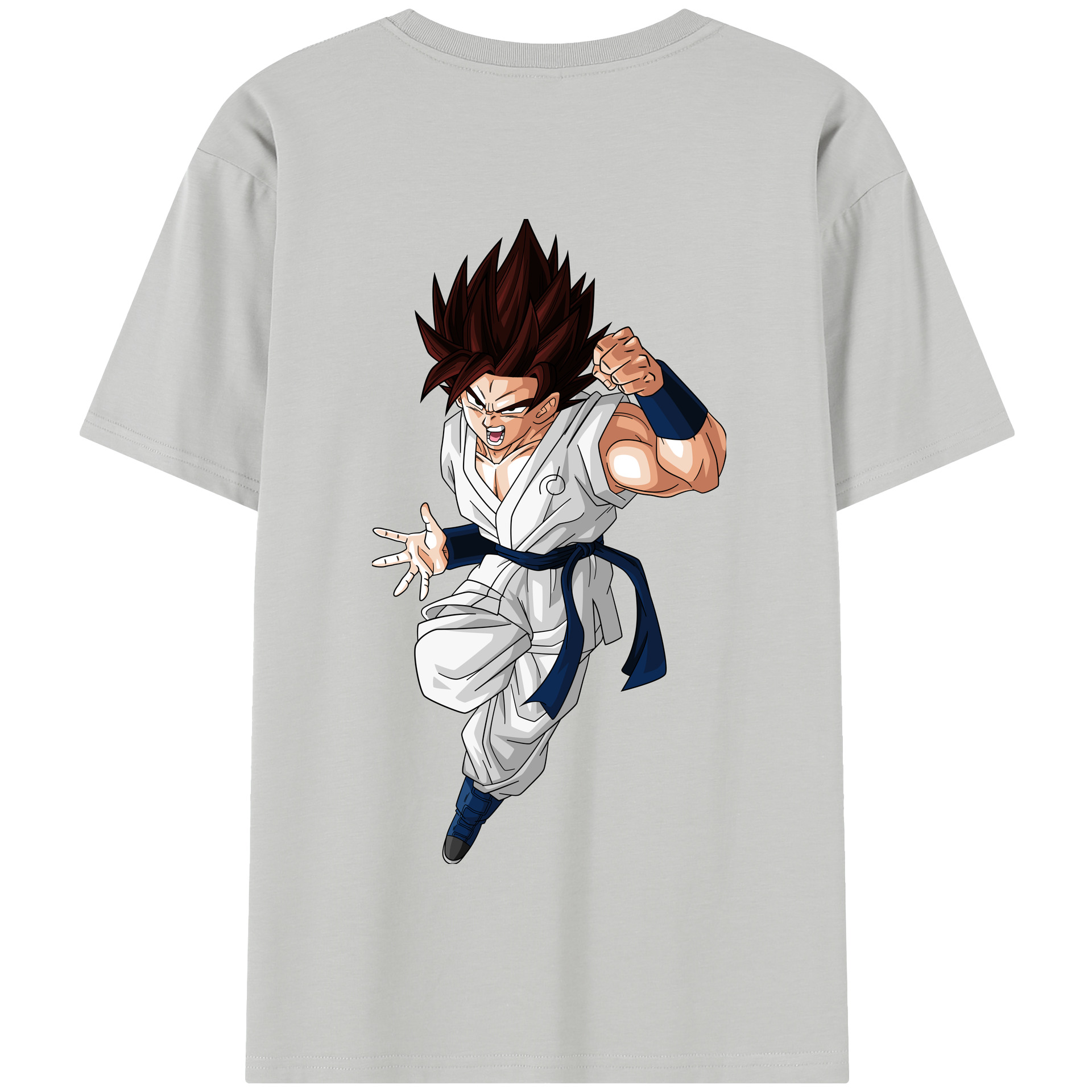 （画像用） ドラゴンボール 孫 悟飯（そんごはん）DRAGON BALL Son Gohan 綿100％半袖Tシャツ（背面プリント）