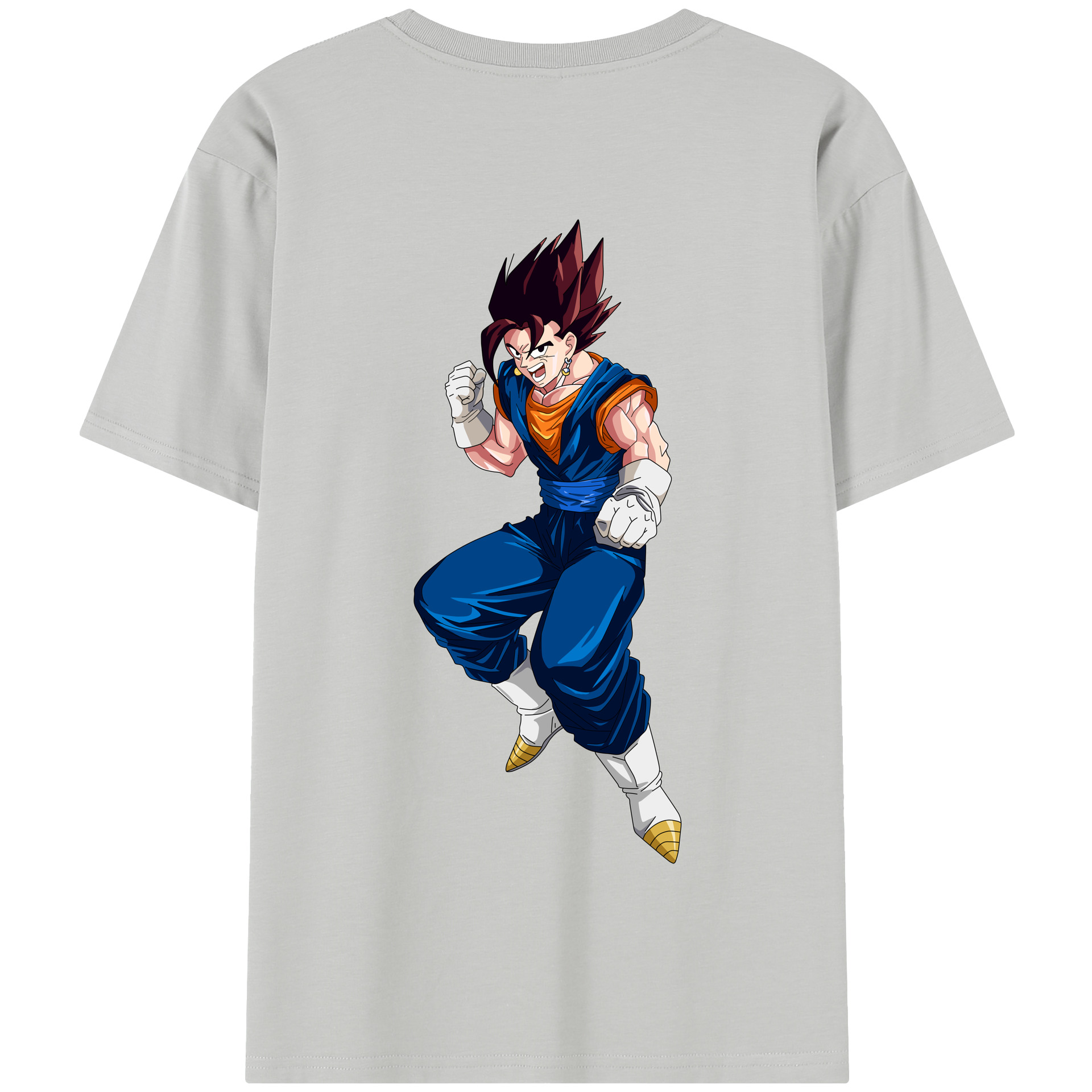 （画像用） ドラゴンボール 孫 悟飯（そんごはん）DRAGON BALL Son Gohan 綿100％半袖Tシャツ（背面プリント）