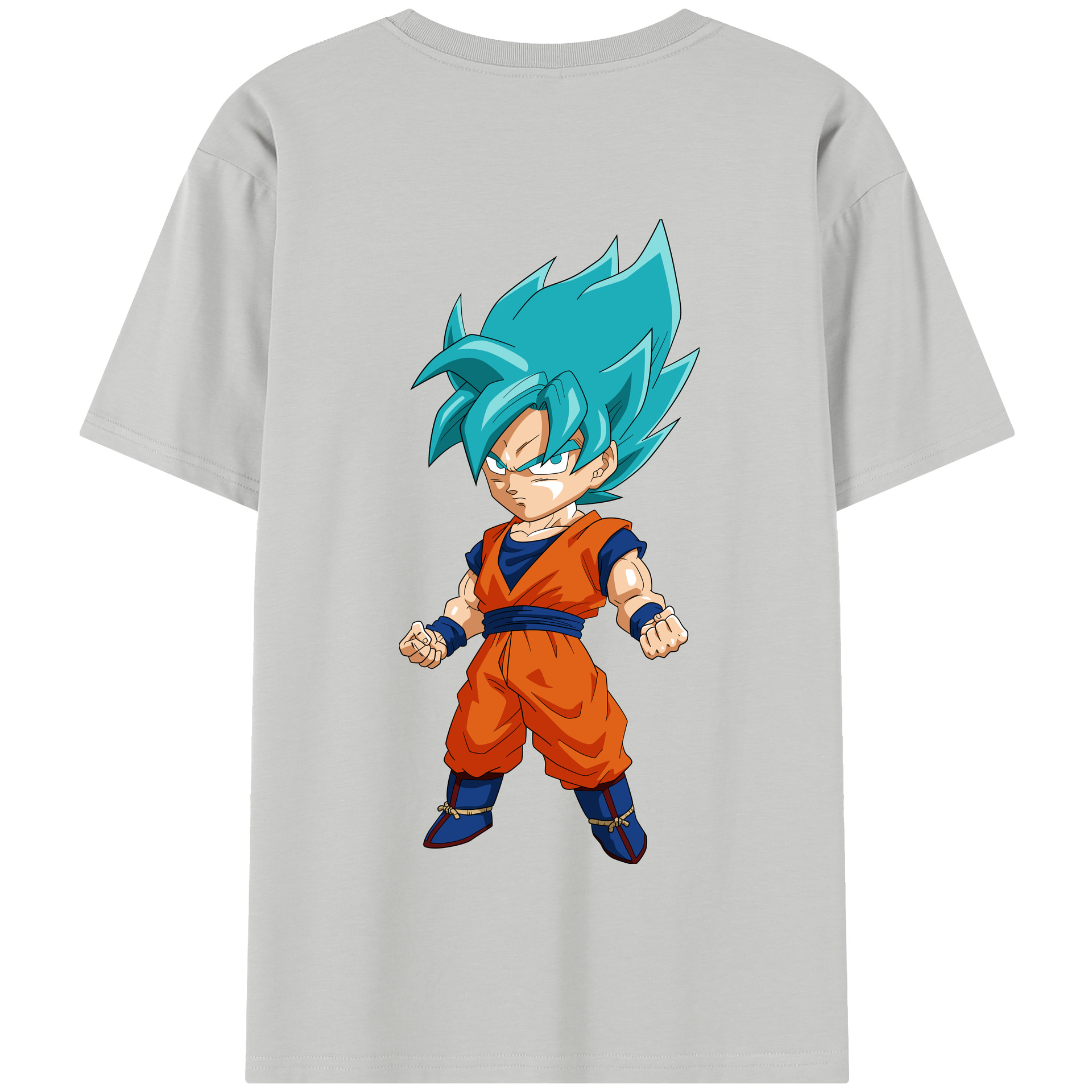 （画像用） ドラゴンボール 孫 悟飯（そんごはん）DRAGON BALL Son Gohan 綿100％半袖Tシャツ（背面プリント）