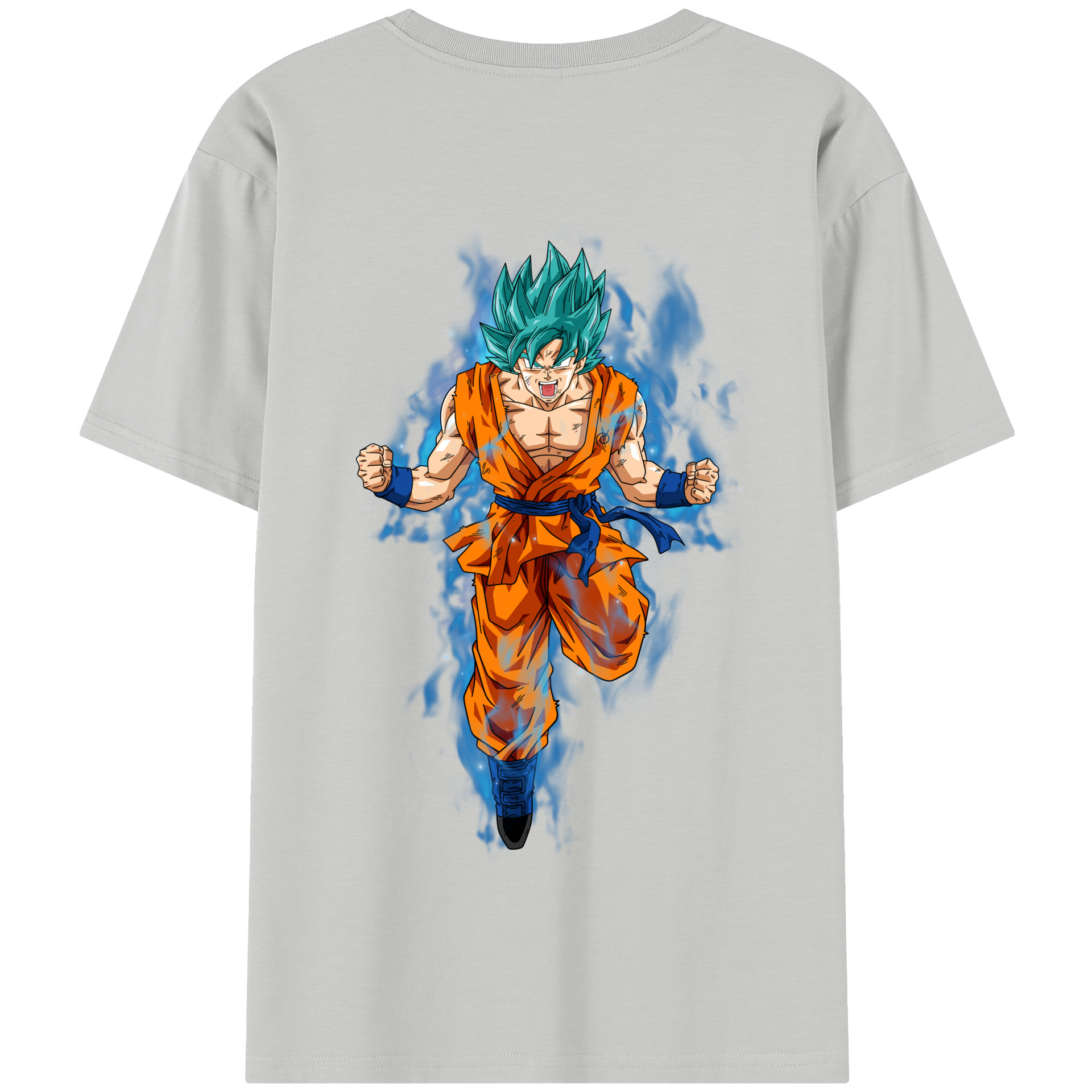 （画像用） ドラゴンボール 孫 悟飯（そんごはん）DRAGON BALL Son Gohan 綿100％半袖Tシャツ（背面プリント）
