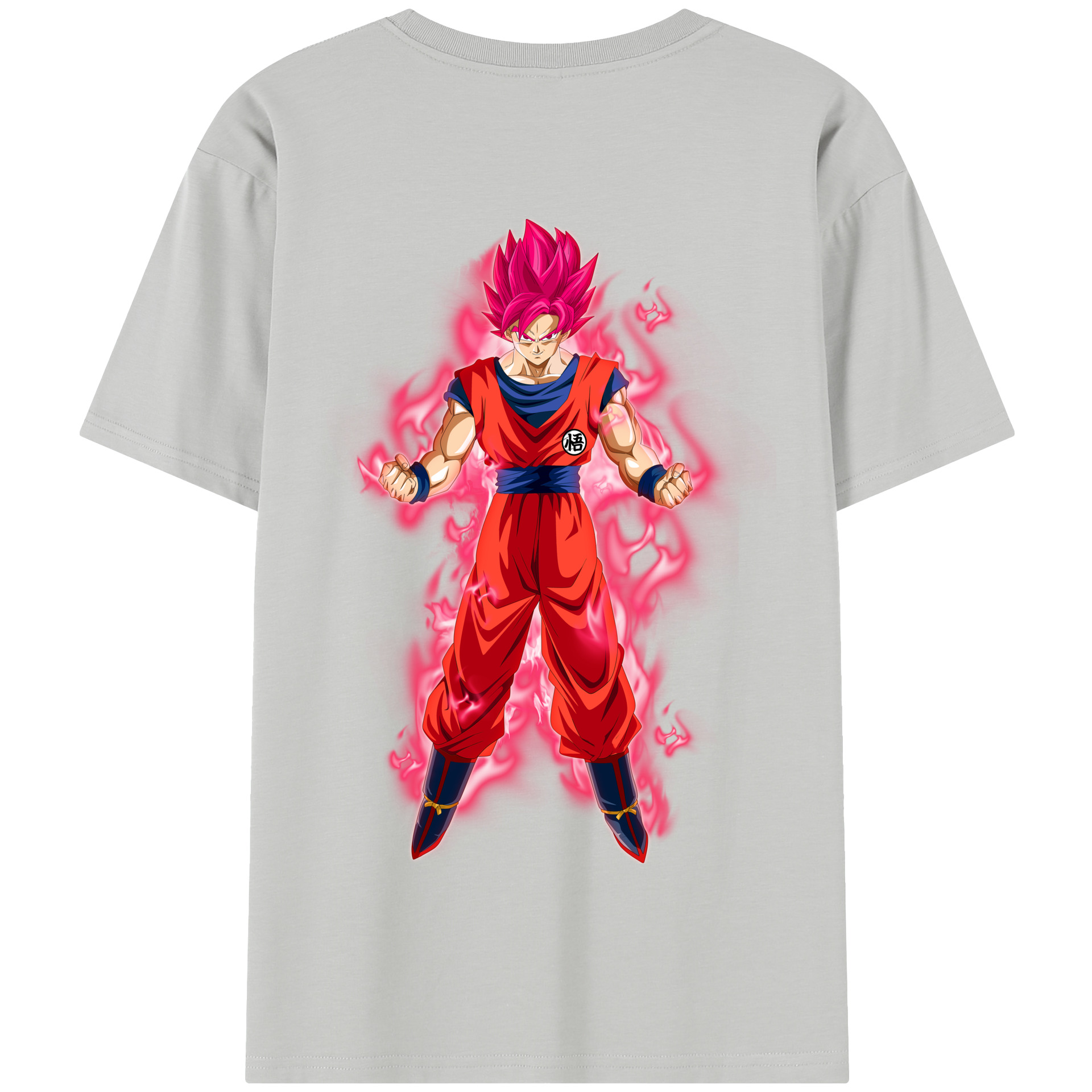 （画像用） ドラゴンボール 孫 悟飯（そんごはん）DRAGON BALL Son Gohan 綿100％半袖Tシャツ（背面プリント）