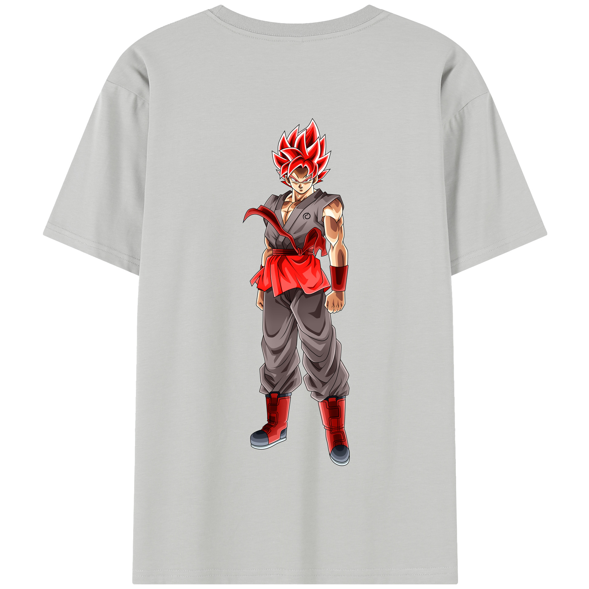 （画像用） ドラゴンボール 孫 悟飯（そんごはん）DRAGON BALL Son Gohan 綿100％半袖Tシャツ（背面プリント）