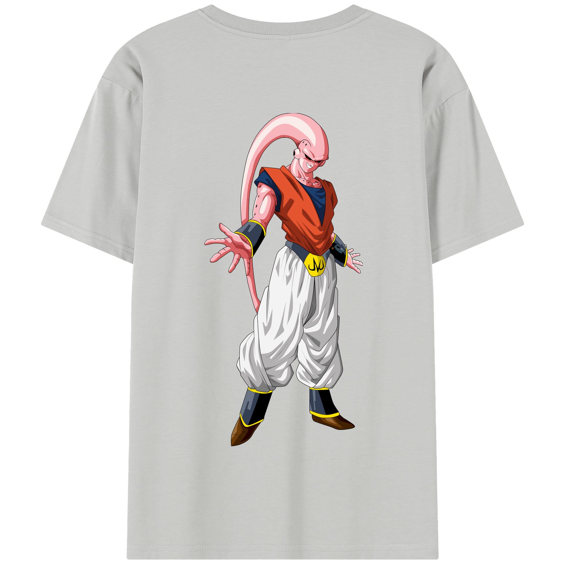 （画像用） ドラゴンボール 魔人ブウ DRAGON BALL Majin Buu 綿100％半袖Tシャツ（背面プリント）